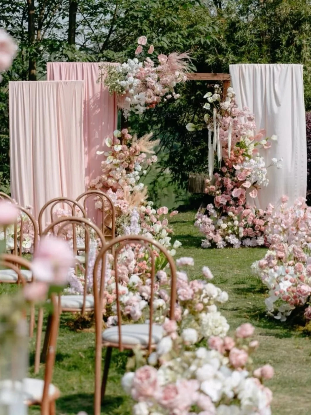 🌸 This Wedding Feels Like a Love Letter Written in Blush Pink