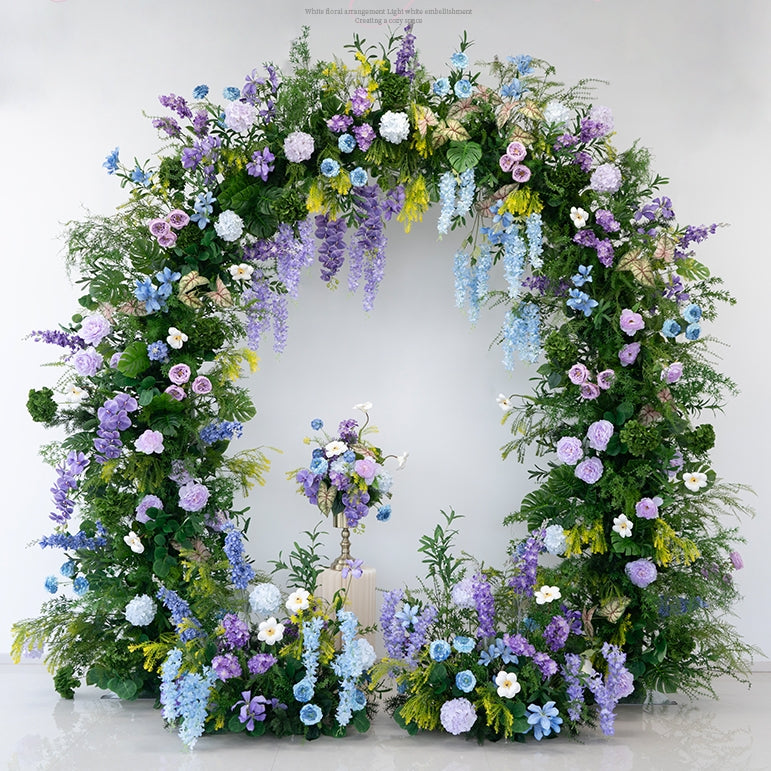 Valar Flower Dreamy Garden Wedding Decorative Floral Arch Set VA-383