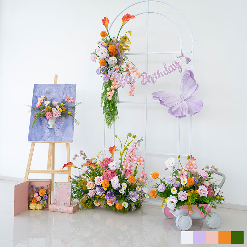 Valar Flower Artificial Flower Arrangement for Birthday Party Backdrop FA-285