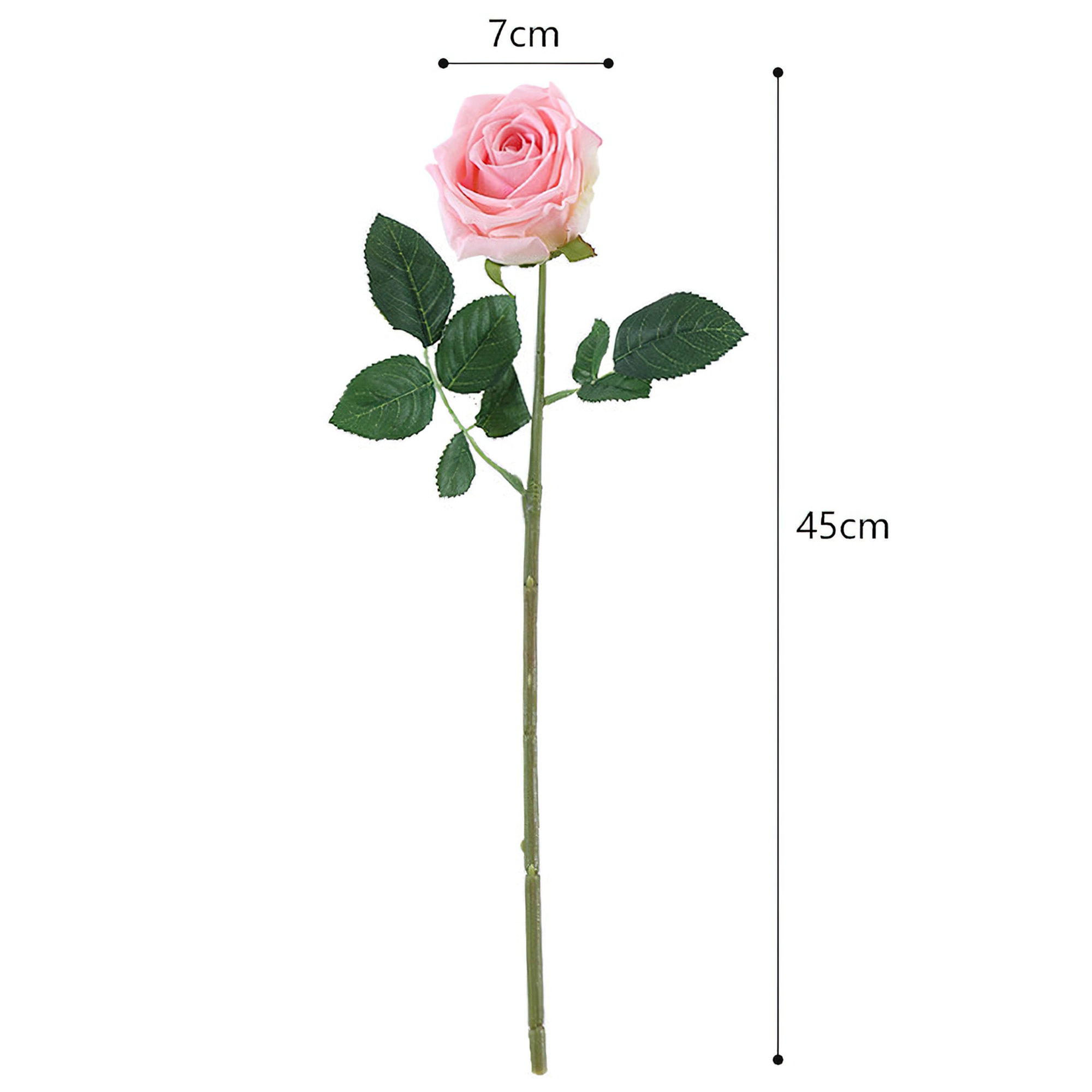 ヨーロッパスタイルのローズフェイクブーケ - プレミアムな保湿感のある人工のバラで、ホーム、リビングルーム、ダイニングの装飾に最適 - エレガントなウェディングの装飾品と豪華な小道具