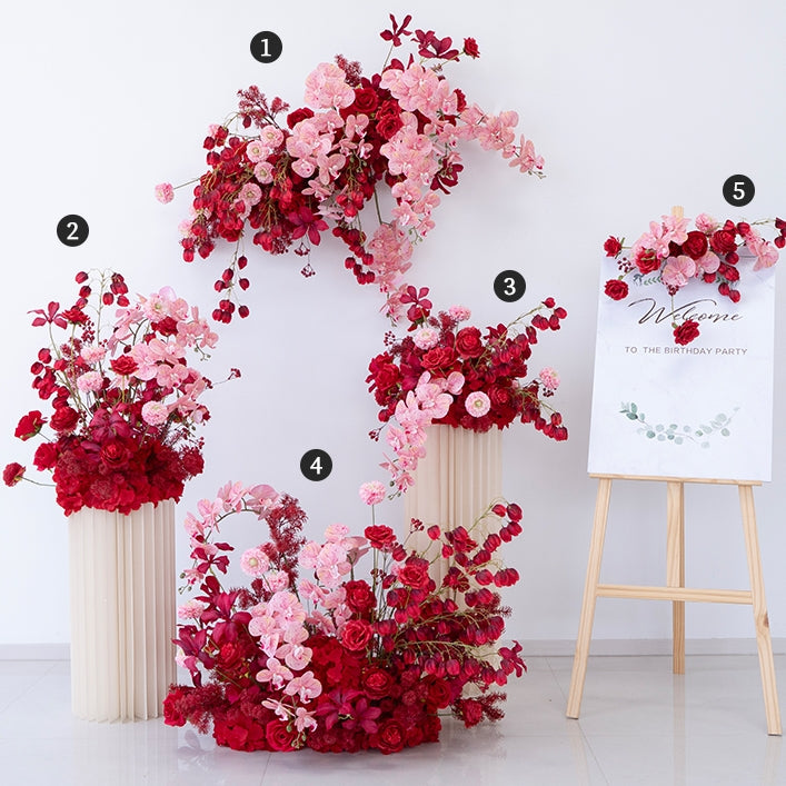 Valar Flower Elegant Faux Flower Arrangement Set for Wedding & Event Decoration FA-300