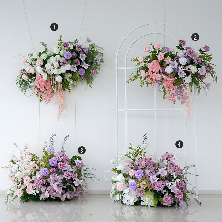 Valar Flower European Style Artificial Flower Arrangement Set for Wedding Backdrop and Ceremony Decor FA-277