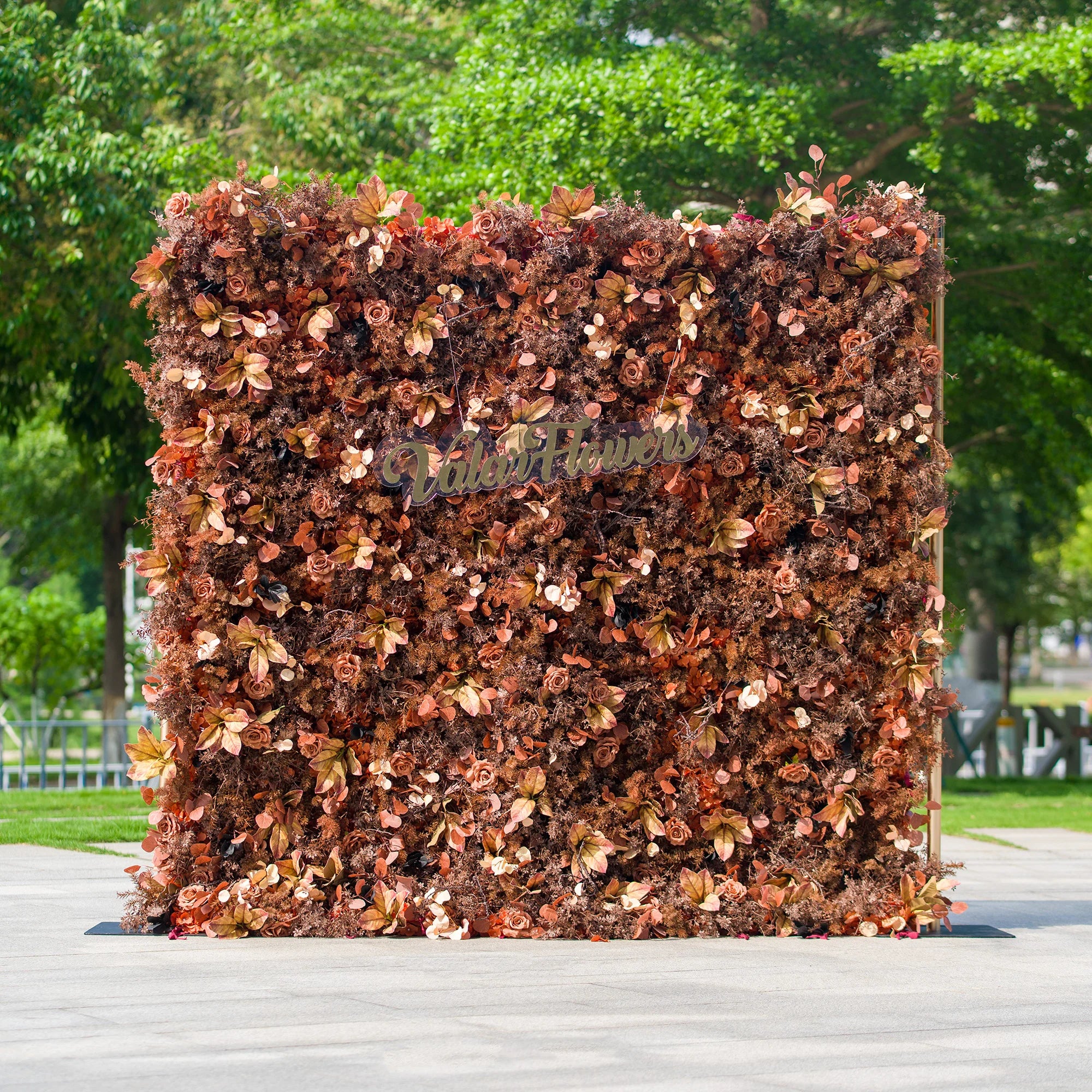 새로운 출시 매혹적인 보라색 인조 꽃 배경 - 기억에 남는 이벤트를 위한 - VF-810