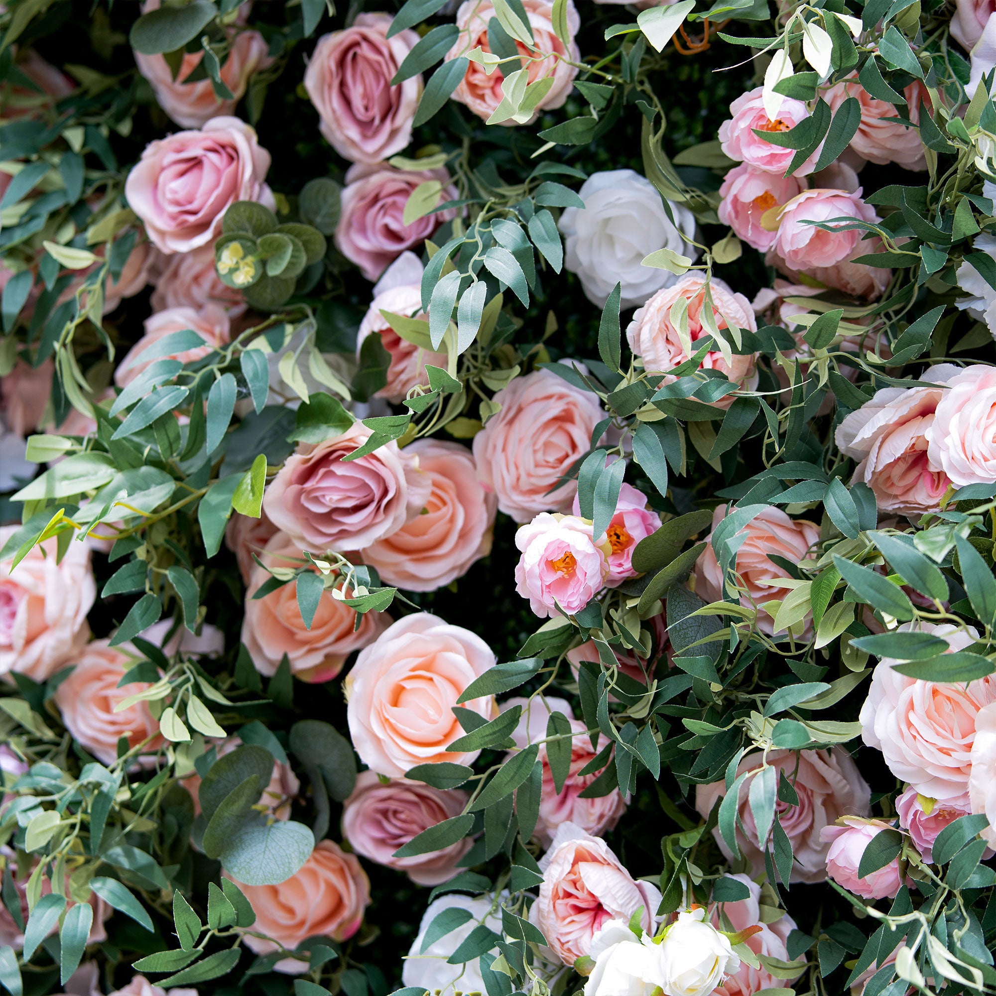 Valar 꽃 롤업 패브릭 인공 꽃 벽 웨딩 배경, 꽃 파티 장식, 이벤트 사진-VF-341