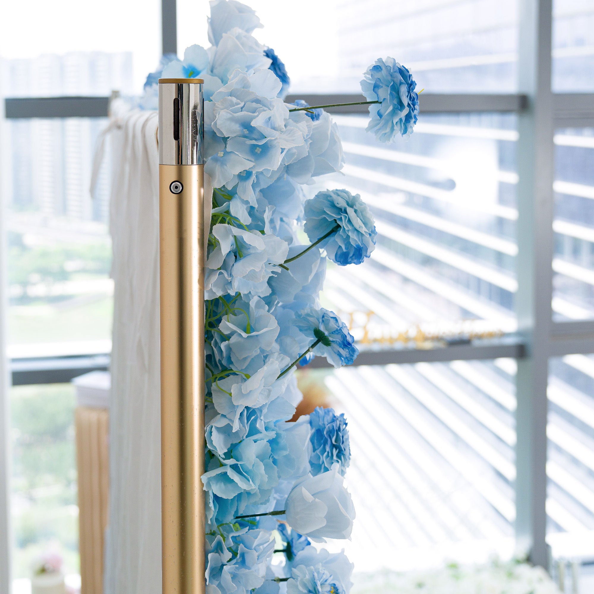 新発売 魅惑的な紫色の人工花の背景 - 記憶に残るイベント用 - VF-810