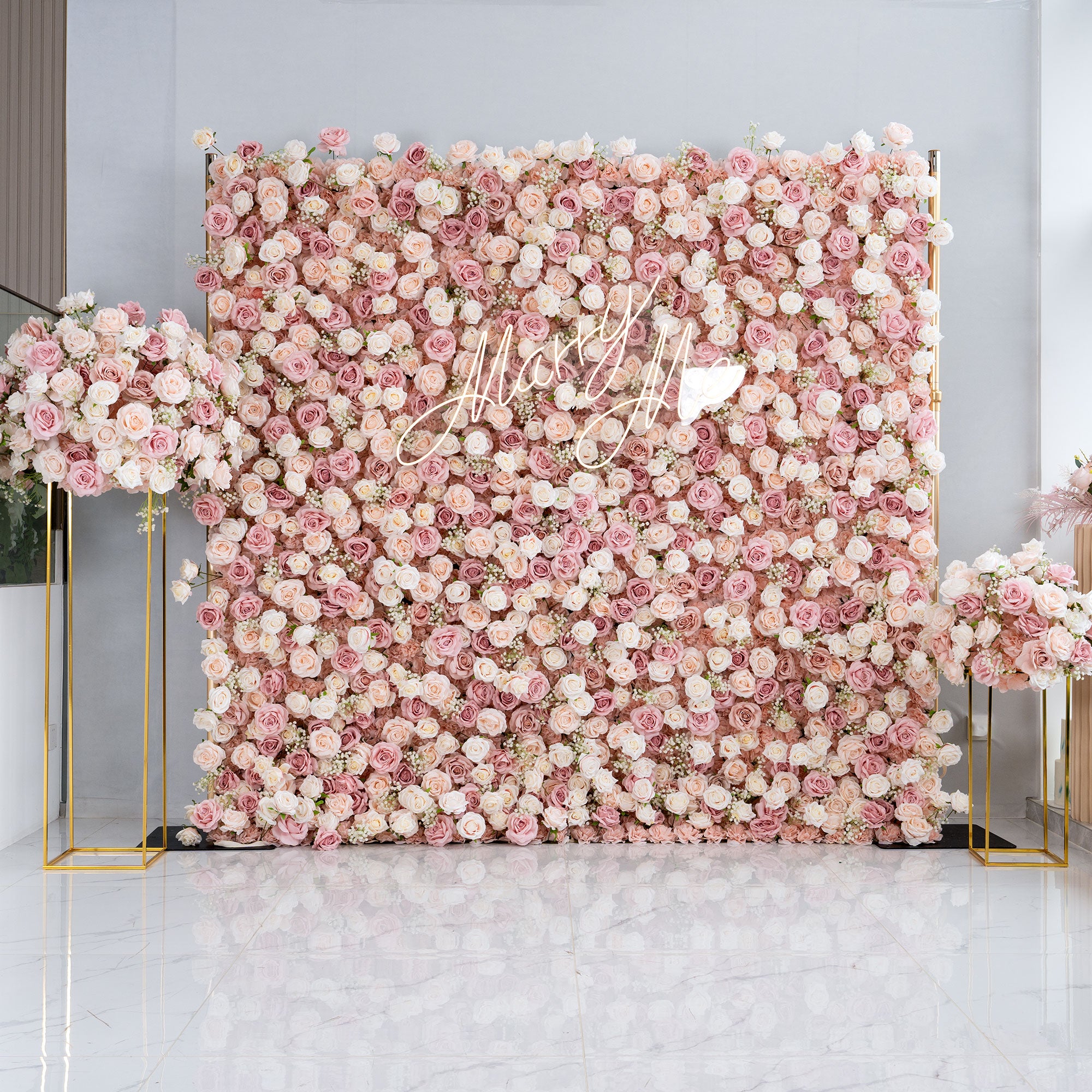 新発売 魅惑的な紫色の人工花の背景 - 記憶に残るイベント用 - VF-810