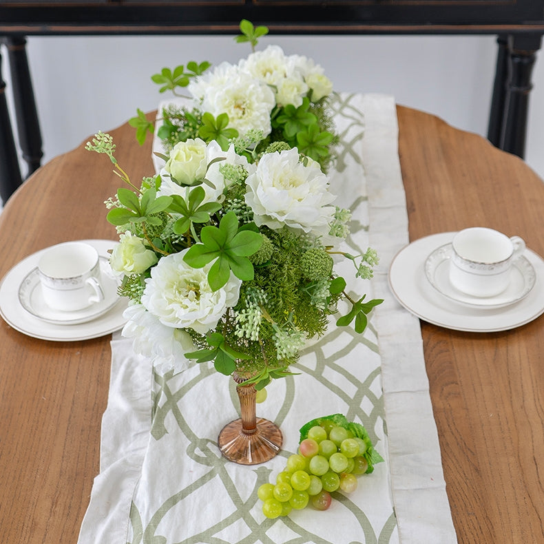 Valar Flower Elegant Faux Floral Arrangement for Table Decoration TF-114