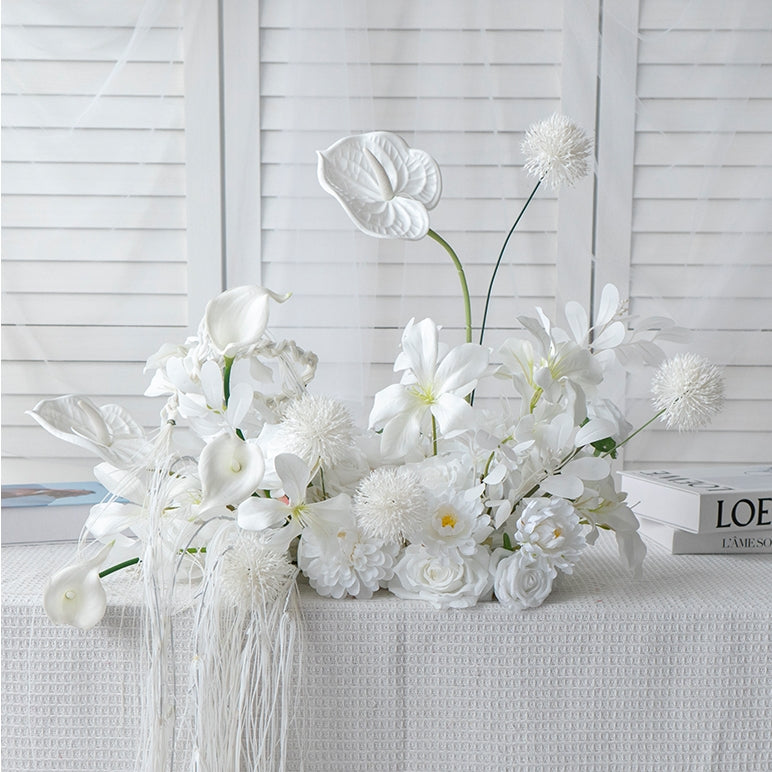 Centros de Mesa Florales, Decoración Artificial para Bodas, Decoración para Fiesta de Compromiso TF-101