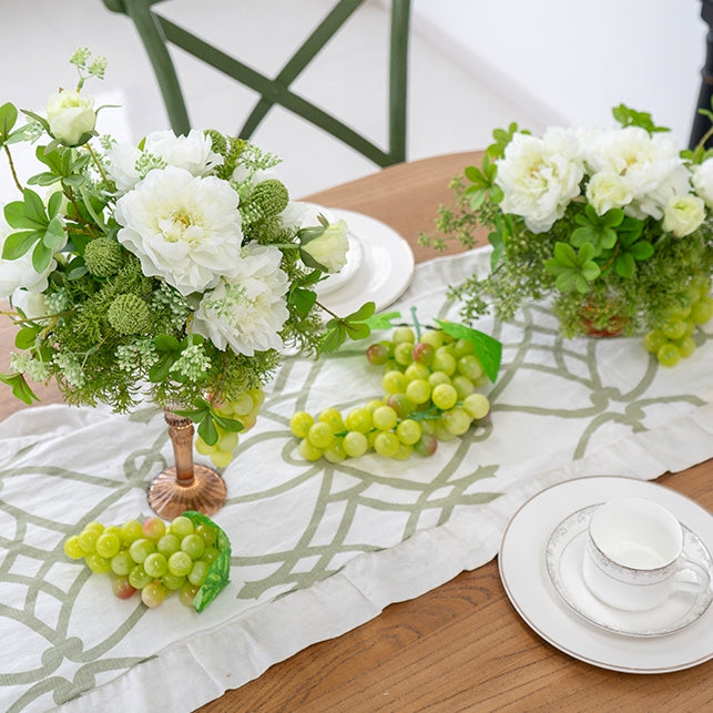 Valar Flower Elegant Faux Floral Arrangement for Table Decoration TF-114