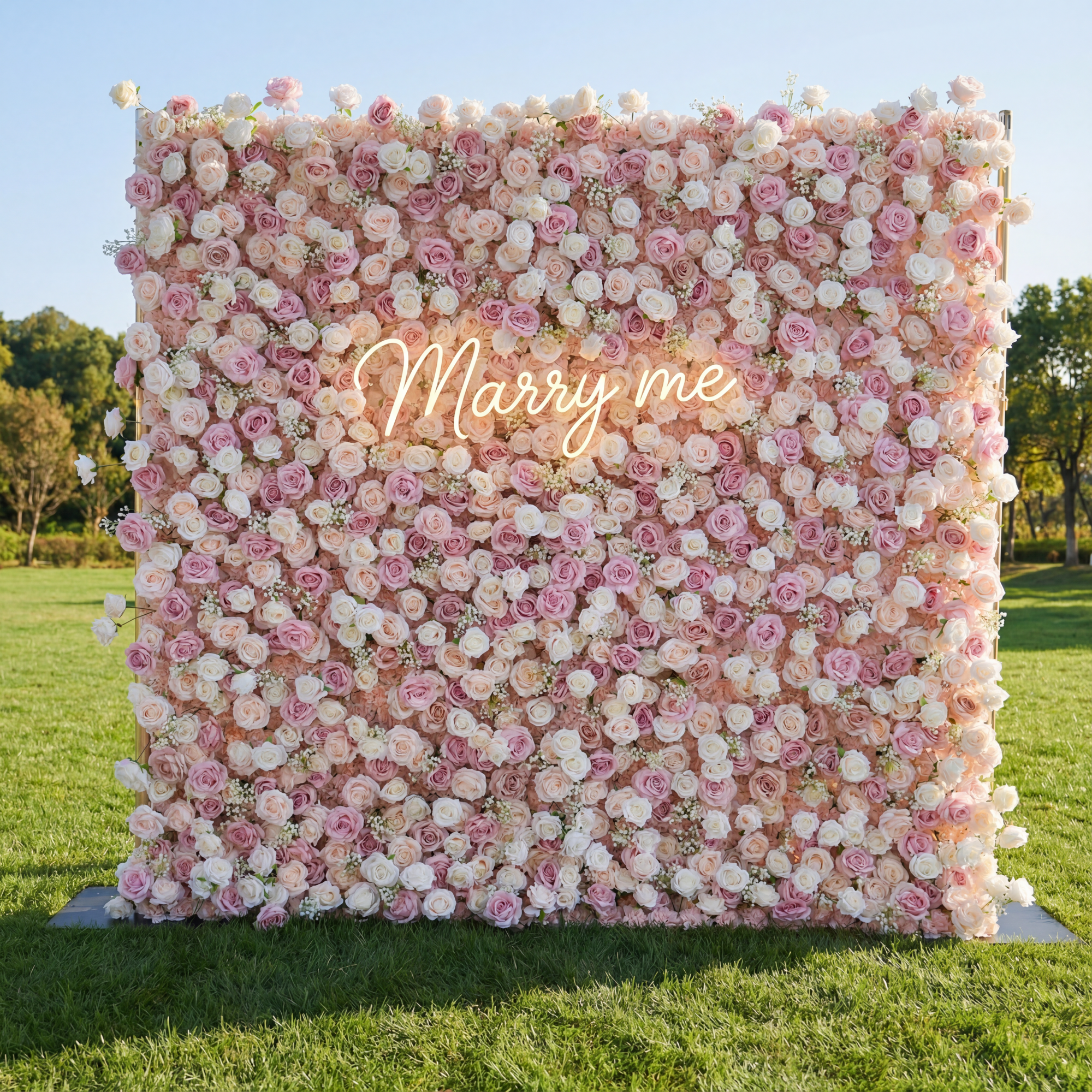 새로운 출시 매혹적인 보라색 인조 꽃 배경 - 기억에 남는 이벤트를 위한 - VF-810