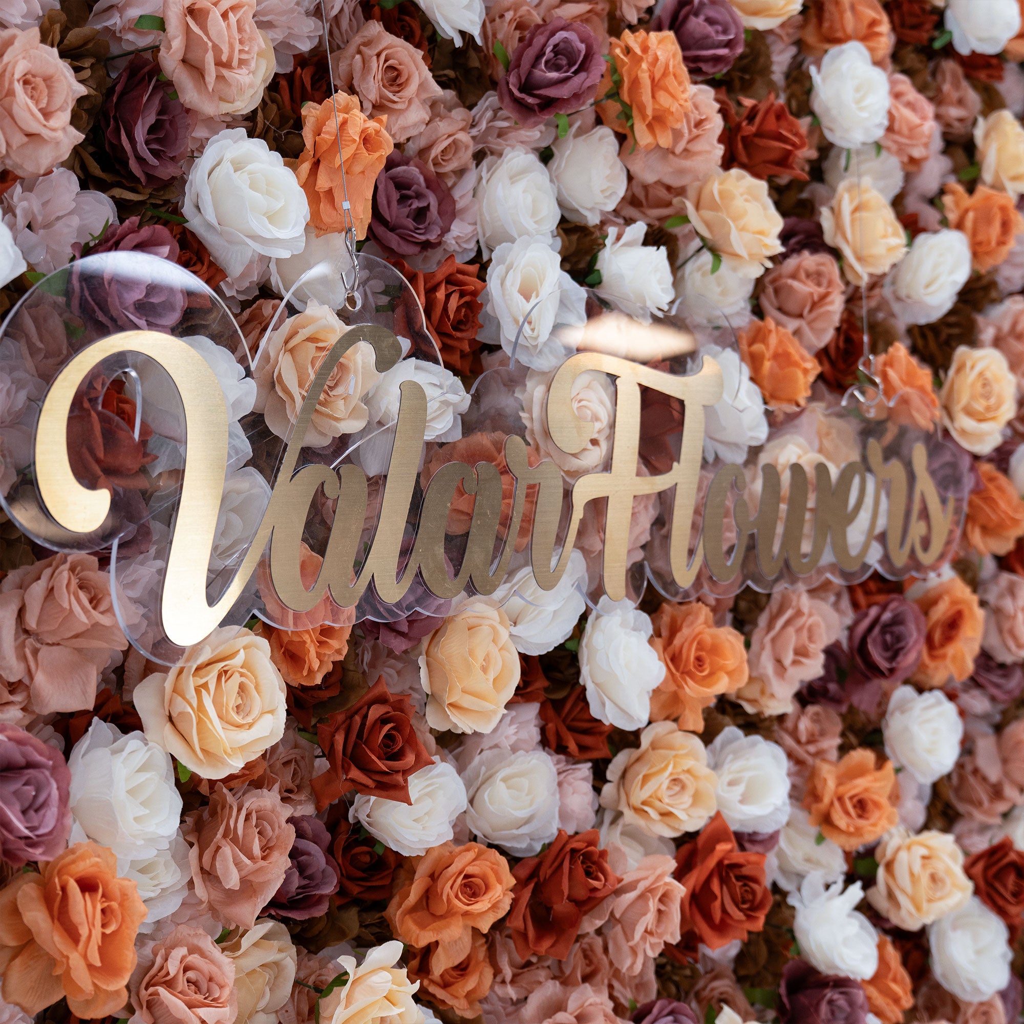 新発売 魅惑的な紫色の人工花の背景 - 記憶に残るイベント用 - VF-810