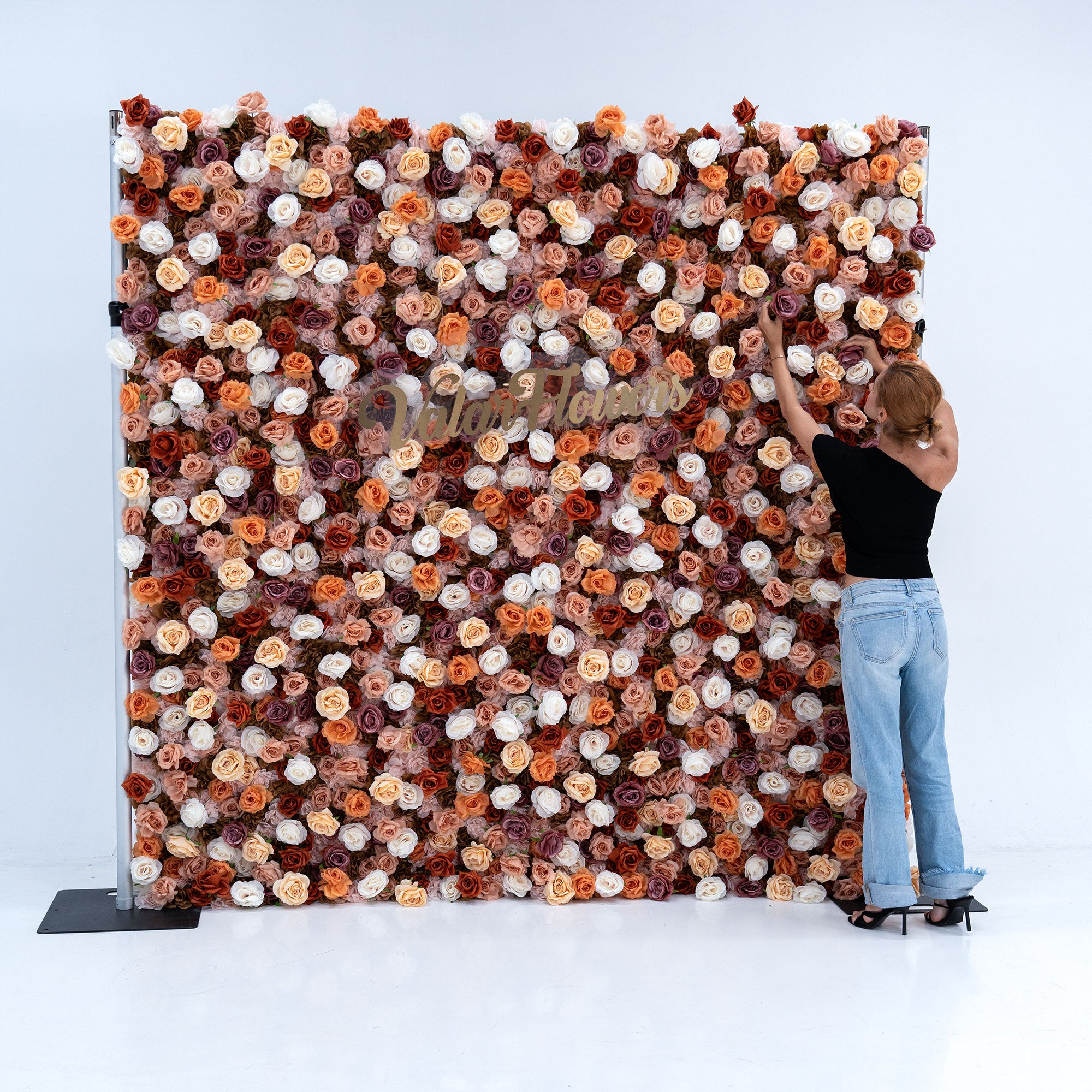 新発売 魅惑的な紫色の人工花の背景 - 記憶に残るイベント用 - VF-810