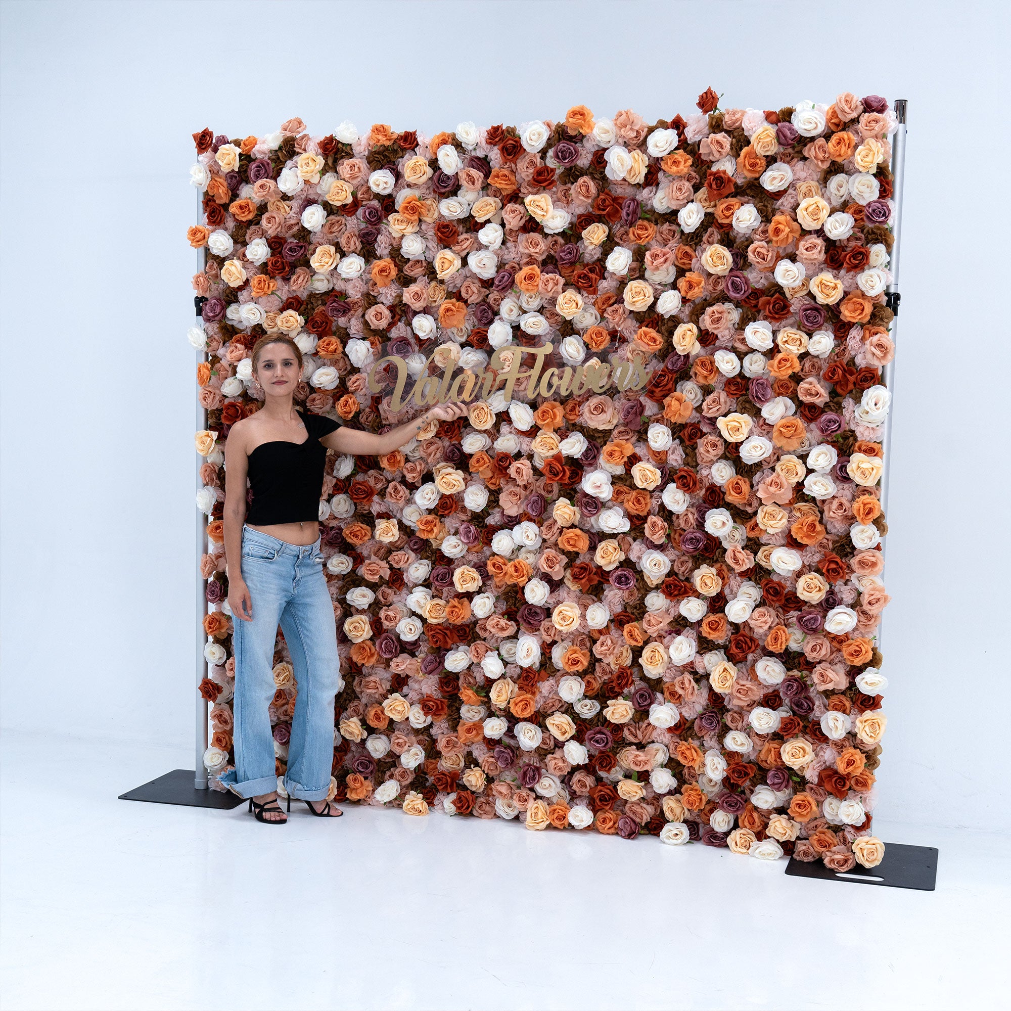 新発売 魅惑的な紫色の人工花の背景 - 記憶に残るイベント用 - VF-810