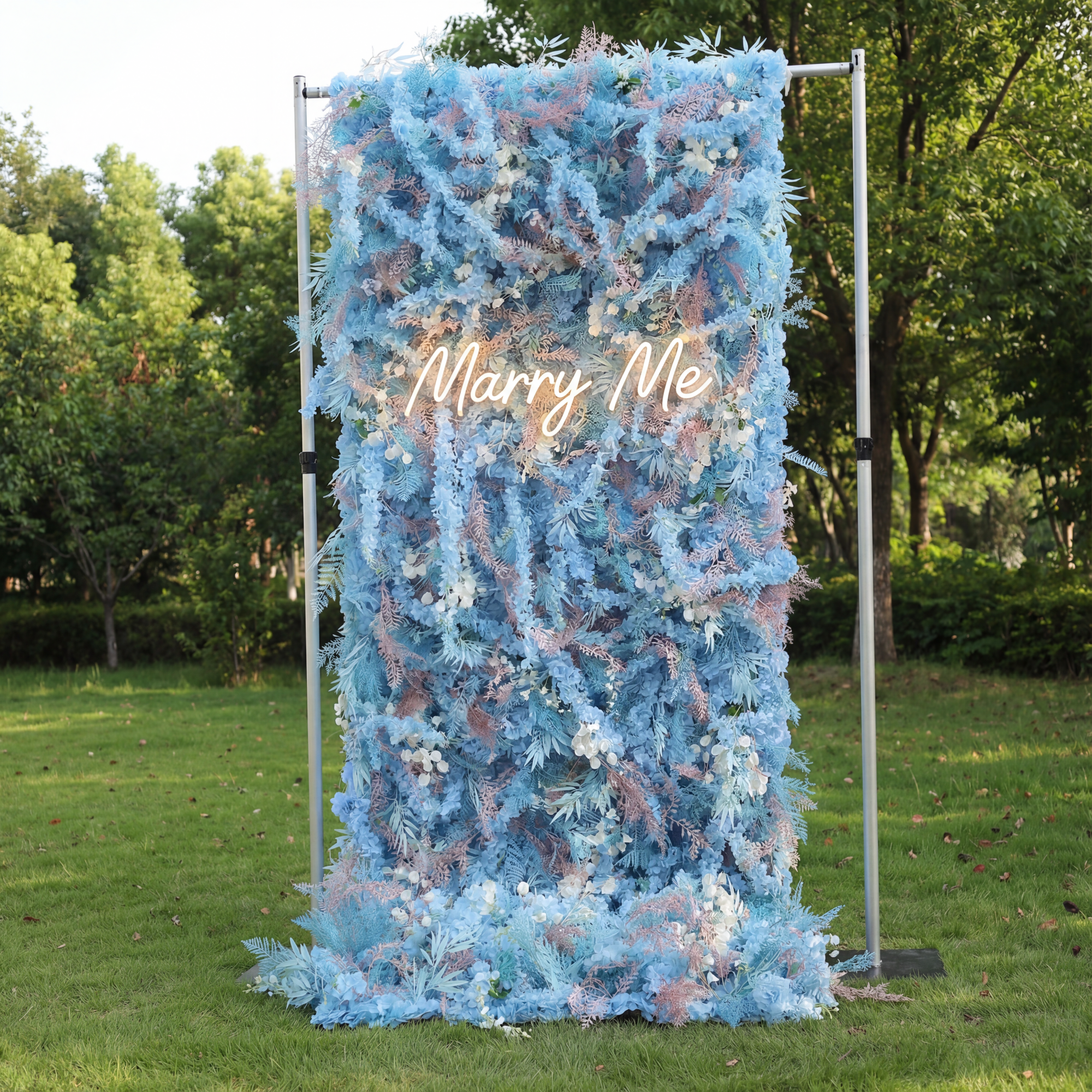 خلفية جدار مرجانية صناعية ValarFlower: Azure Abyss - مجموعة الأمواج الهادئة-VF-262