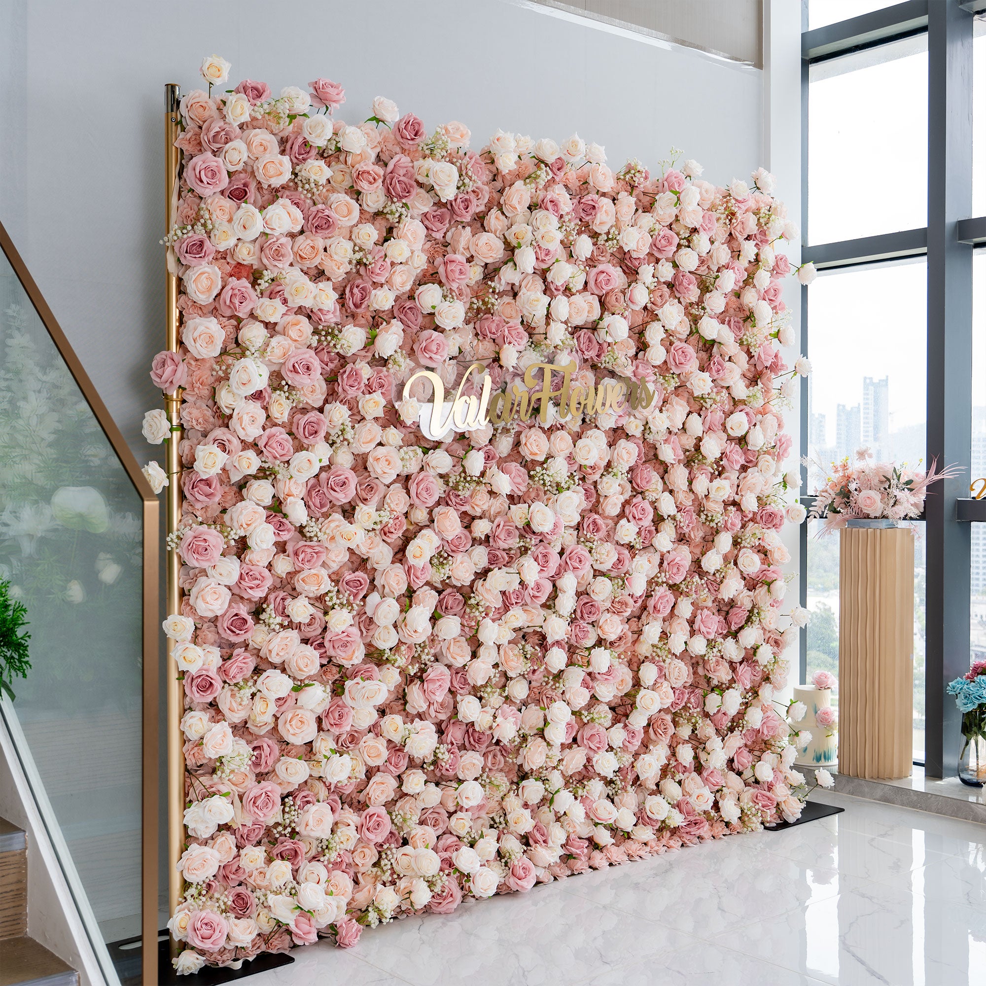 新発売 魅惑的な紫色の人工花の背景 - 記憶に残るイベント用 - VF-810