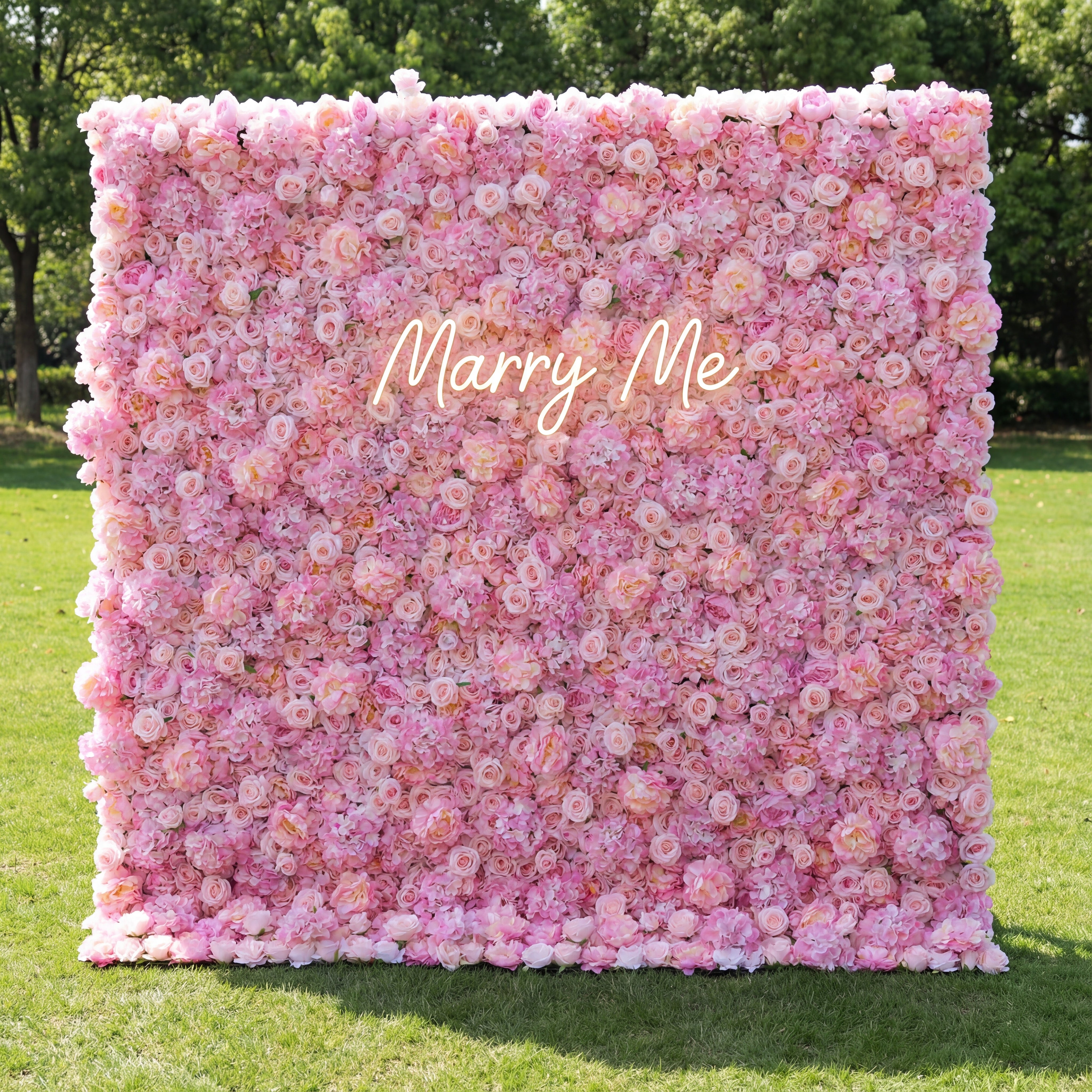 バラールフラワーズ ロールアップファブリック 人工花 壁 結婚式 バックドロップ、フローラルパーティーデコレーション、イベントフォトグラフィー-VF-337