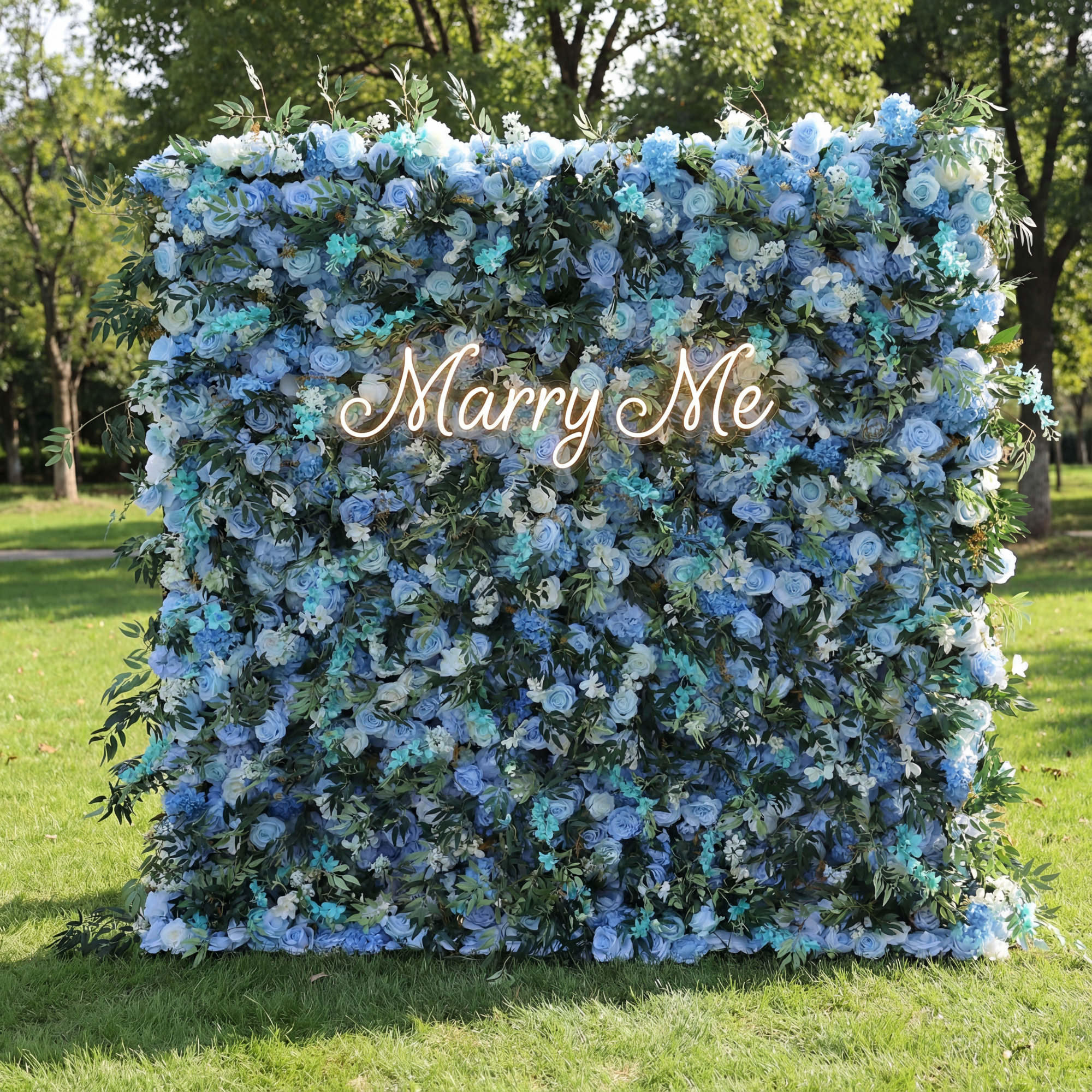 バラールフラワーズ ロールアップファブリック 人工花 壁 結婚式 バックドロップ、フローラルパーティーデコレーション、イベントフォトグラフィー - VF-389