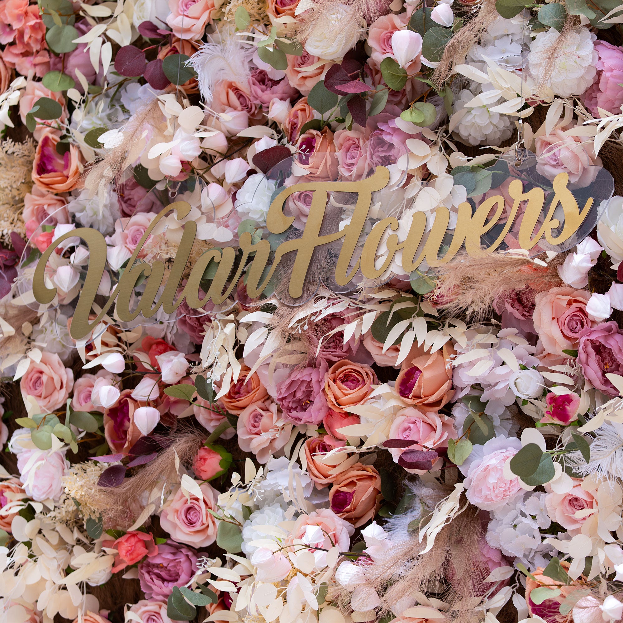 バラーフラワーロールアップファブリック人工花壁結婚式バックドロップ、フローラルパーティーデコレーション、イベントフォトグラフィー-VF-327-2