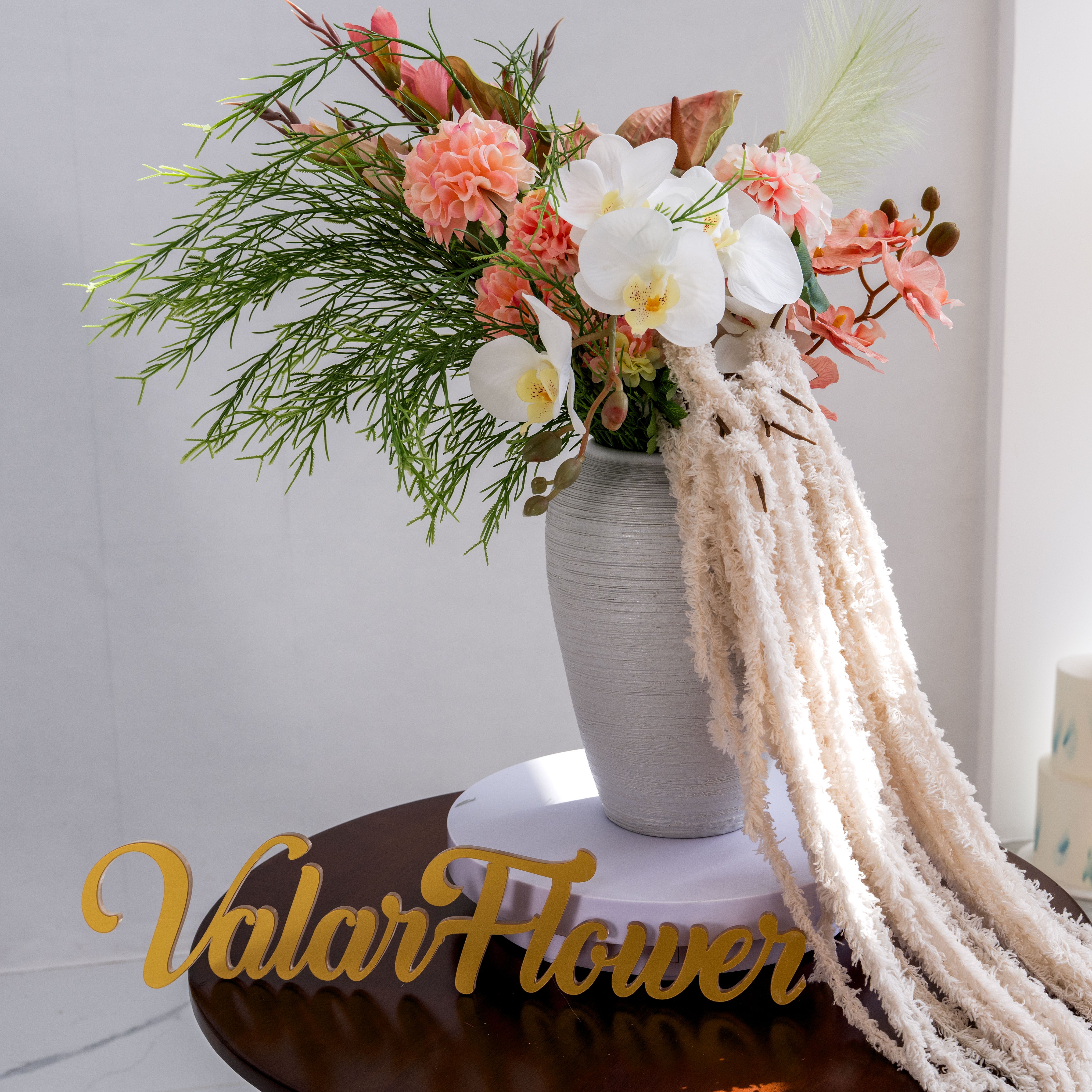 Modern Faux Hand Bouquet – Vibrant Wedding/Event Floral Arrangement VB-204