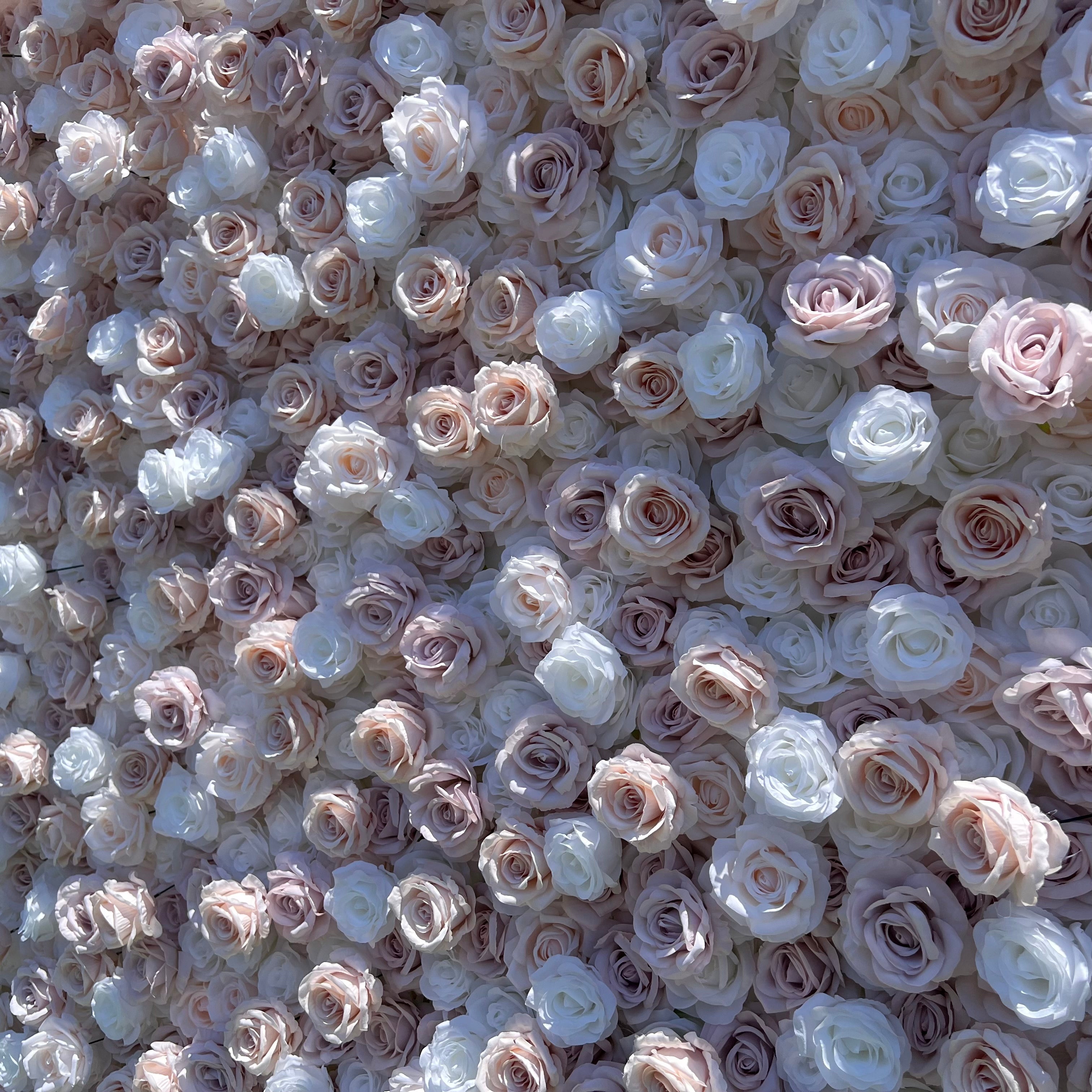 Valar 꽃 5D 수제 DIY 롤업 꽃 벽 배경 - 신부 파티 장식 - 결혼식 장소 축하 꽃 벽 VF-600