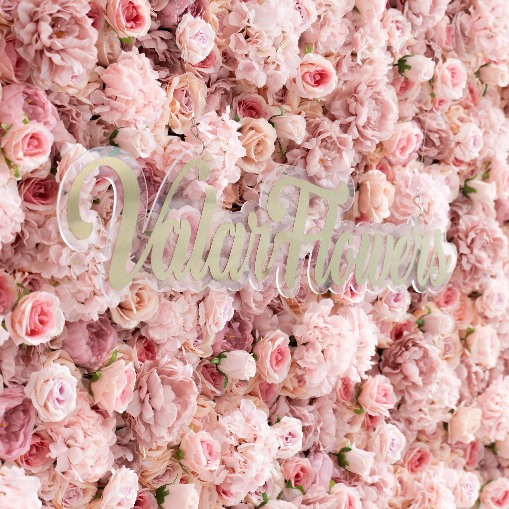 Valar 꽃 롤 패브릭 인공 브랜디 핑크 장미 꽃 벽 웨딩 배경, 꽃 파티 장식, 이벤트 사진-VF-053