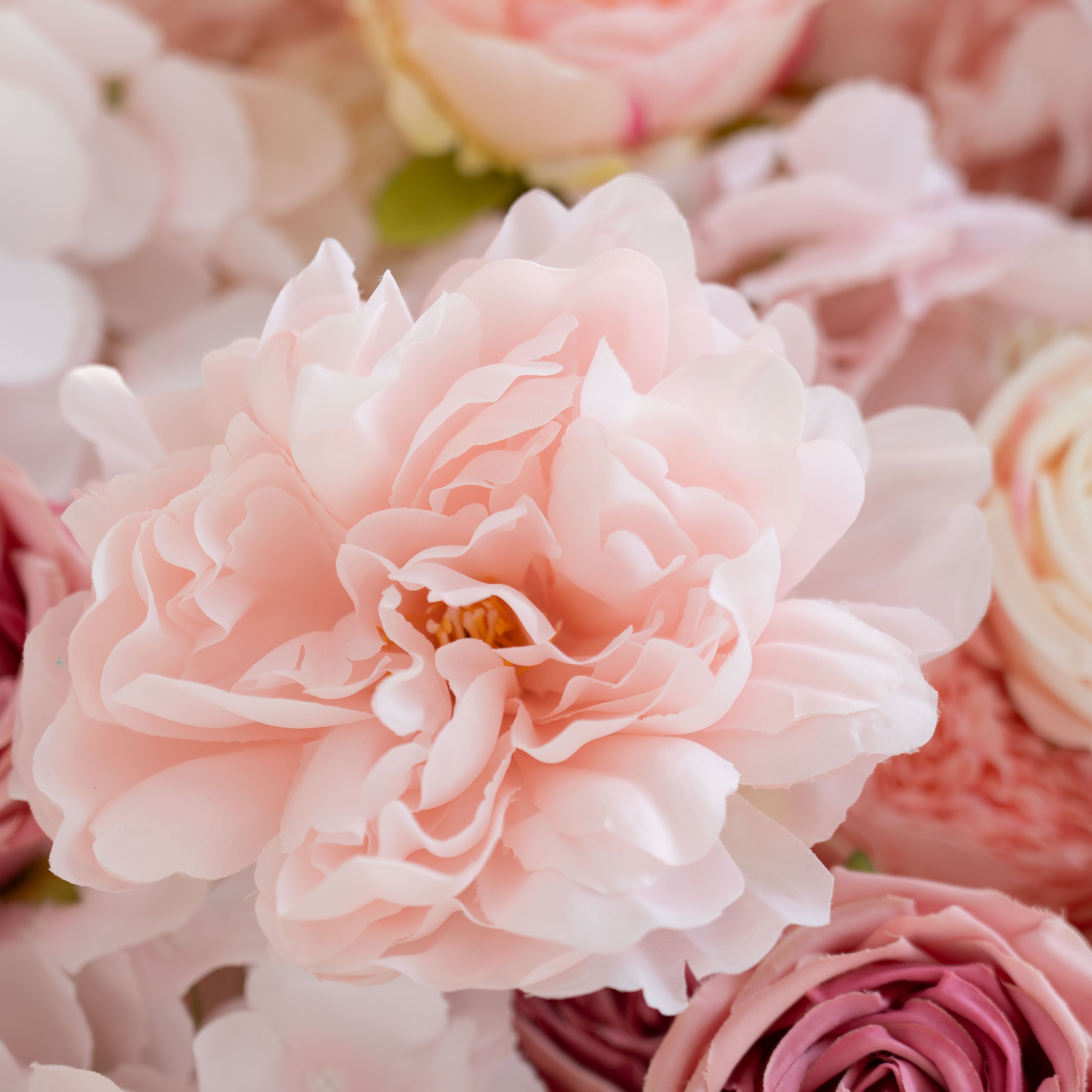 5Dロールアップ人工シルクフラワーウォールバックドロップ | 結婚披露宴、会場装飾、イベントプランナーのための完璧なフローラルデコレーション VF-503