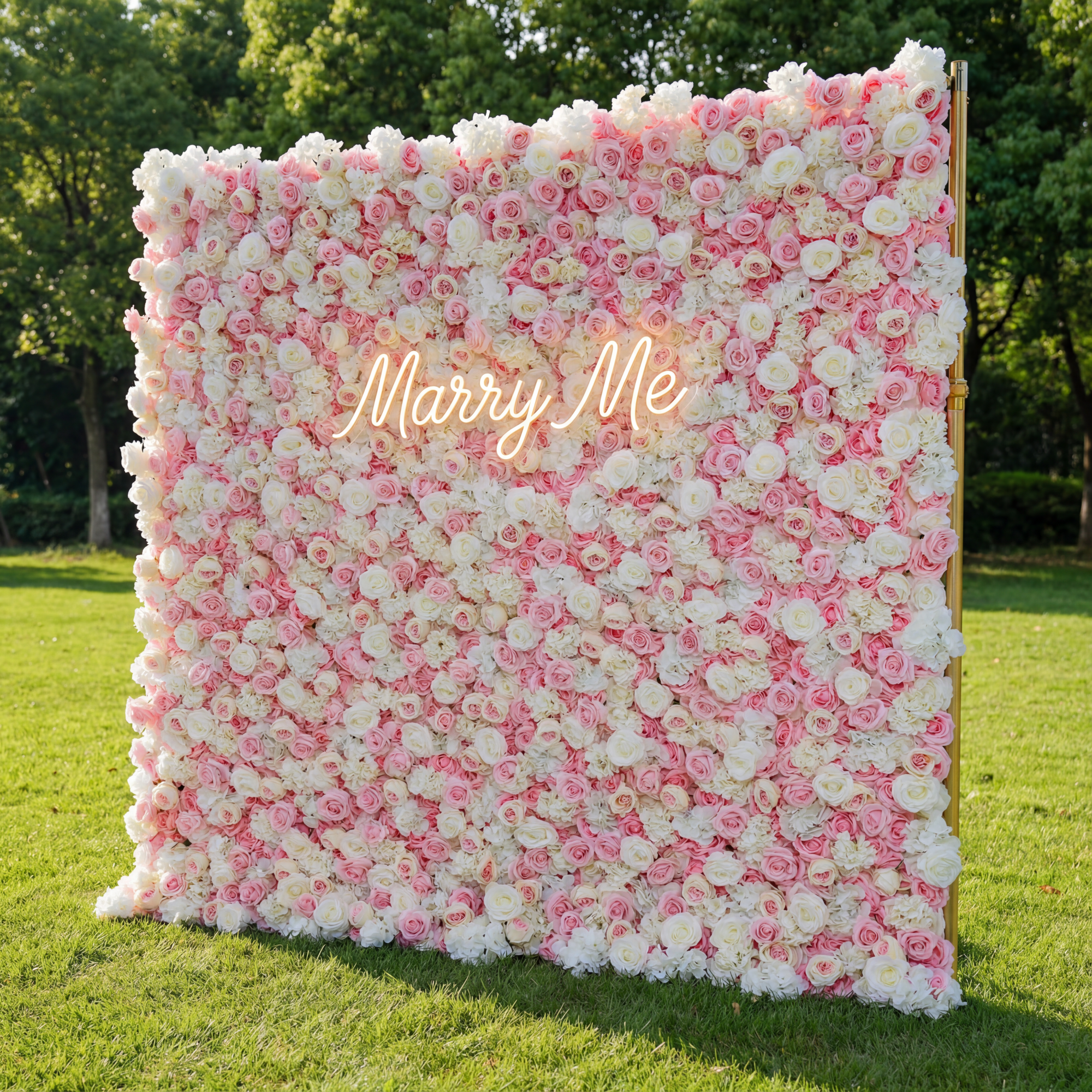 ValarFlower 5D ロールアップ人工花の背景 ウェディング装飾用 VF-817