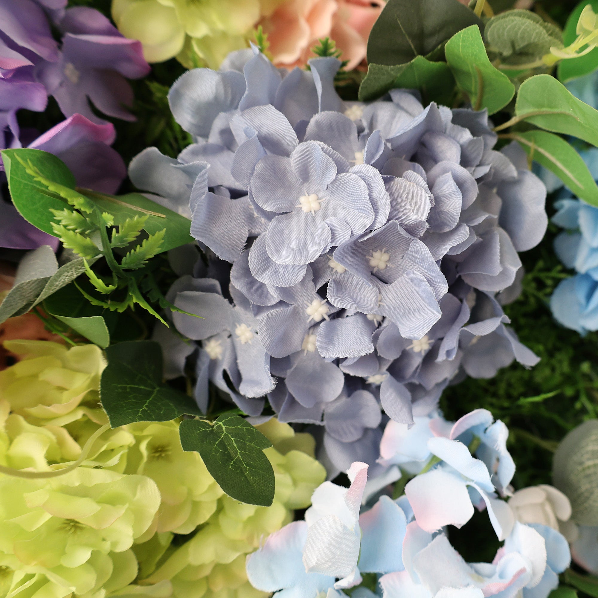 5Dピンクローズロールアップフラワーウォールバックドロップ 結婚式&パーティーセレブレーションデコ VF-501