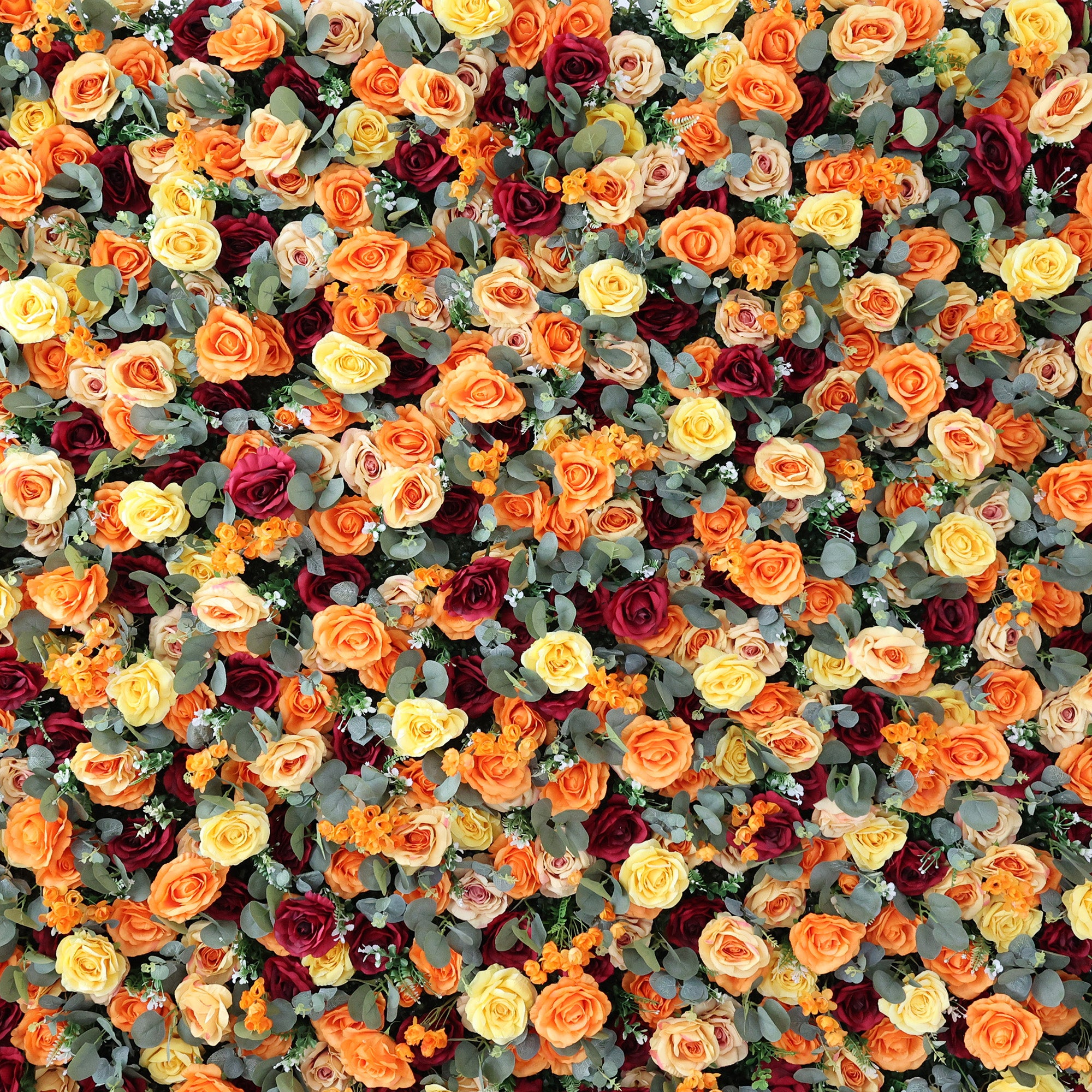 결혼식 및 파티 축하 장식을 위한 5D 핑크 로즈 롤업 꽃 벽 배경 VF-501