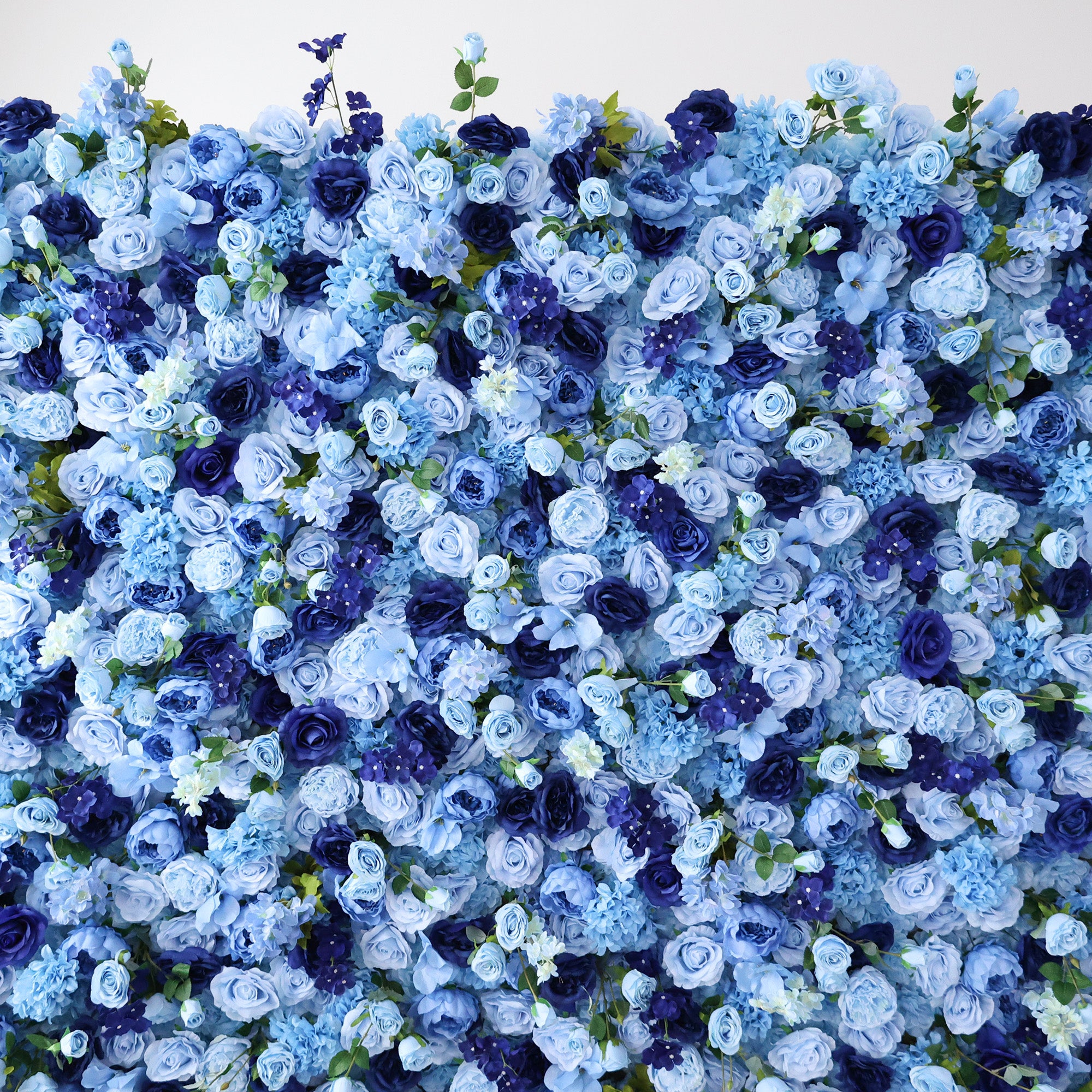 5Dピンクローズロールアップフラワーウォールバックドロップ 結婚式&パーティーセレブレーションデコ VF-501