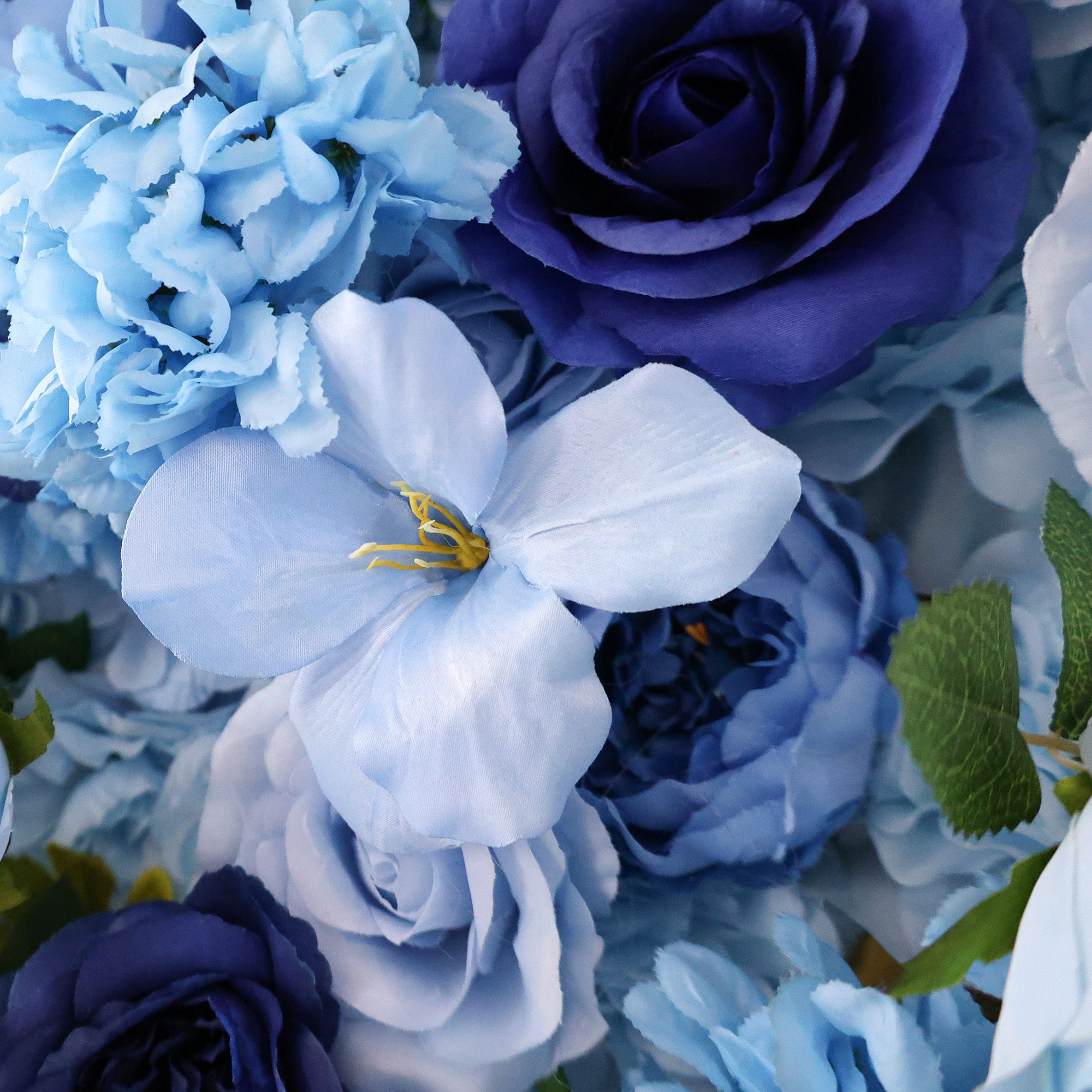 5Dピンクローズロールアップフラワーウォールバックドロップ 結婚式&パーティーセレブレーションデコ VF-501