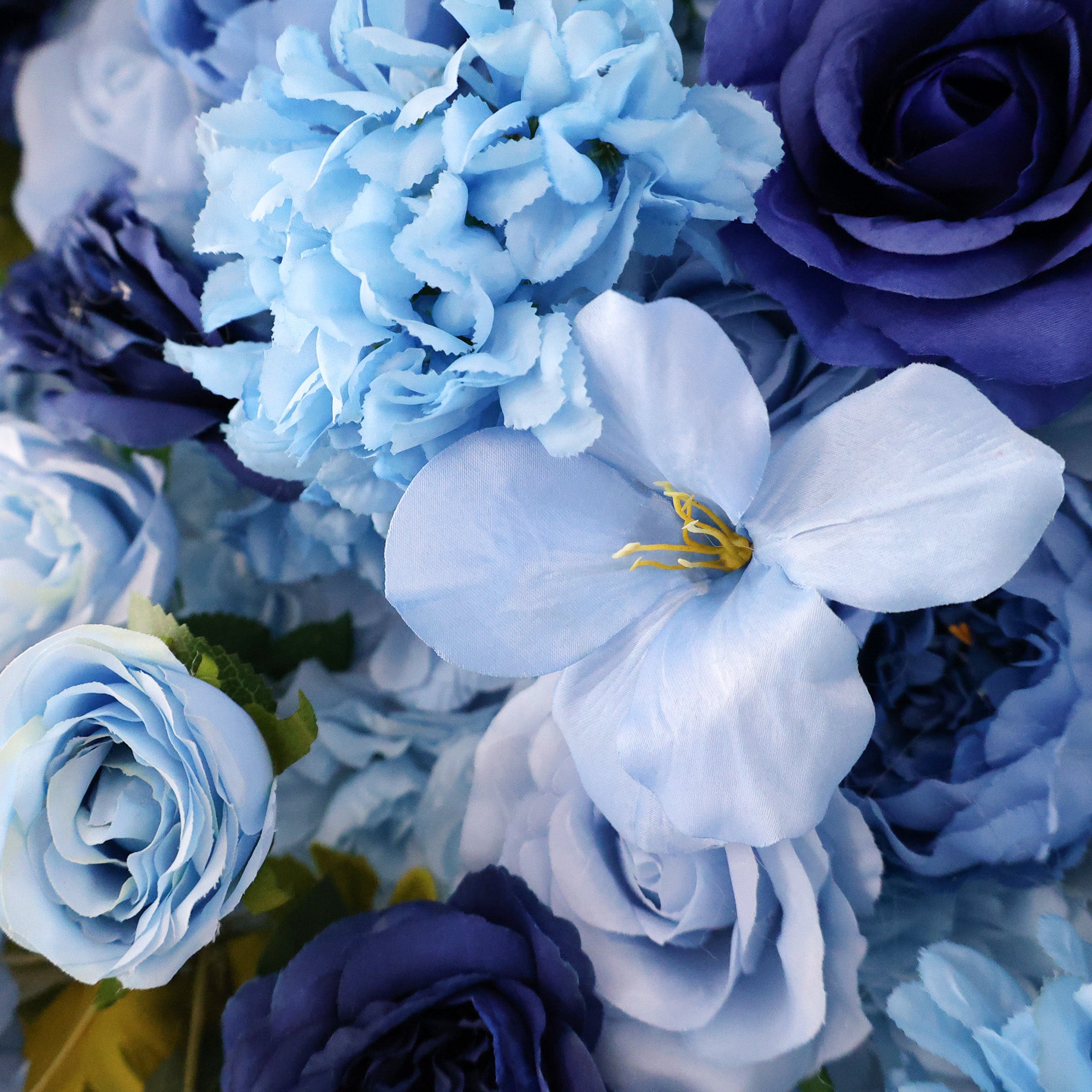 5Dピンクローズロールアップフラワーウォールバックドロップ 結婚式&パーティーセレブレーションデコ VF-501