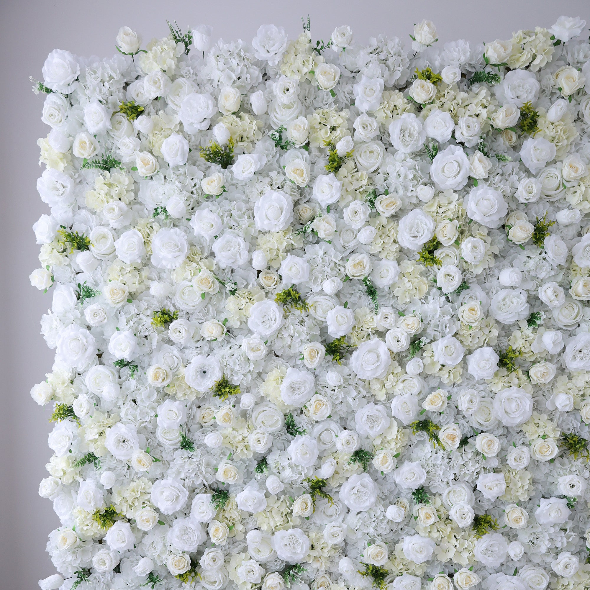 5Dピンクローズロールアップフラワーウォールバックドロップ 結婚式&パーティーセレブレーションデコ VF-501