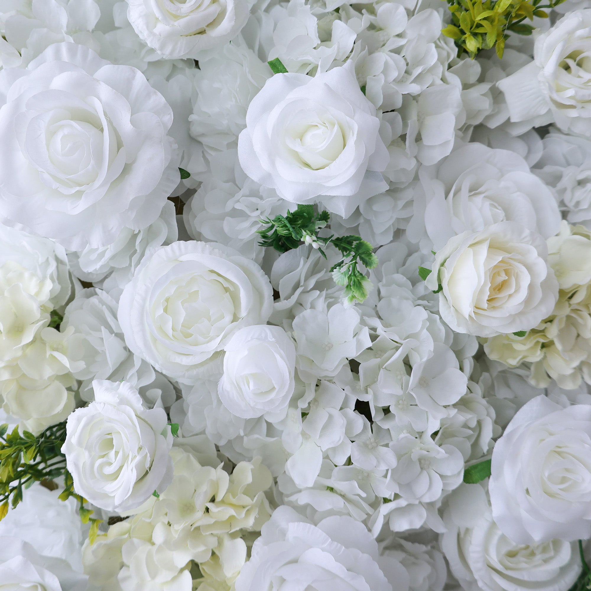 5Dピンクローズロールアップフラワーウォールバックドロップ 結婚式&パーティーセレブレーションデコ VF-501