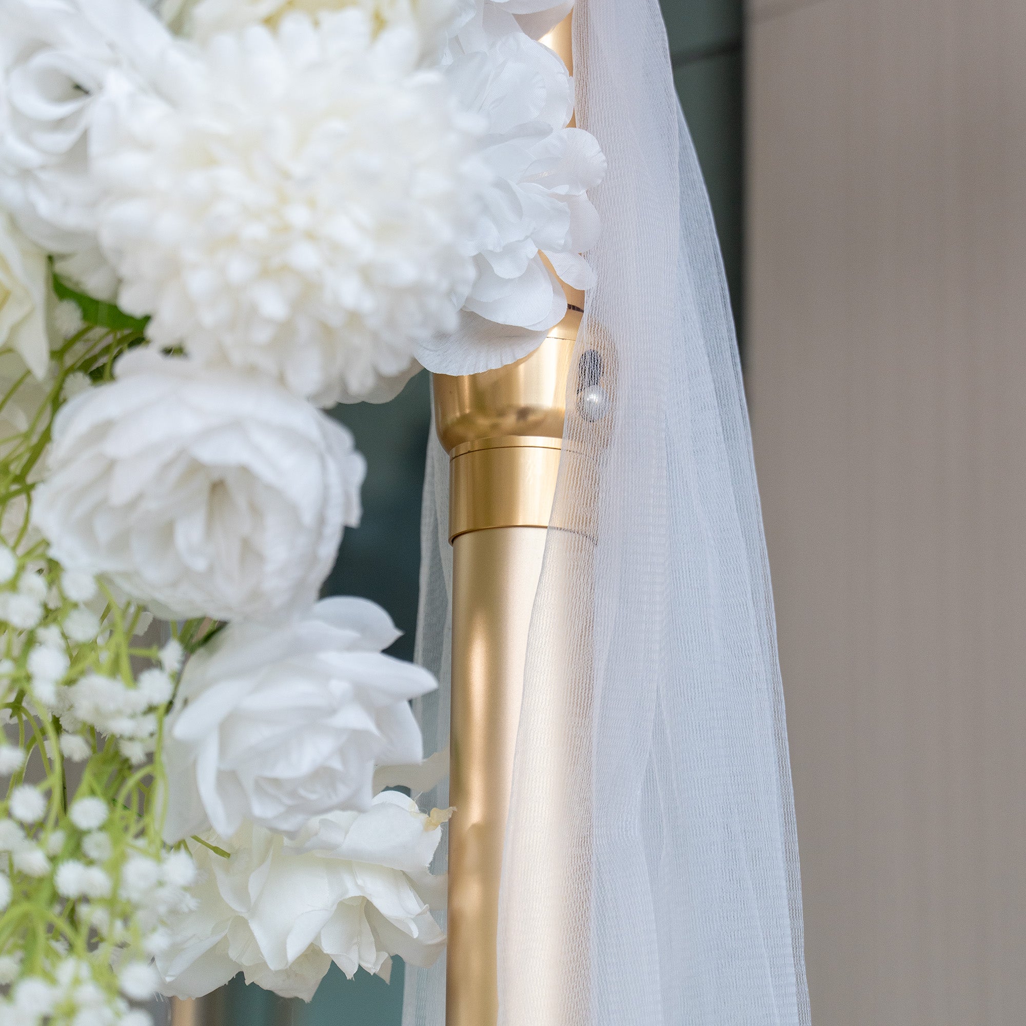 Luxury Wedding Flower Arrangement Set – Artificial Floral Backdrop, Welcome Sign Flowers & Table Decorations for Elegant Wedding Decor VF-418-3