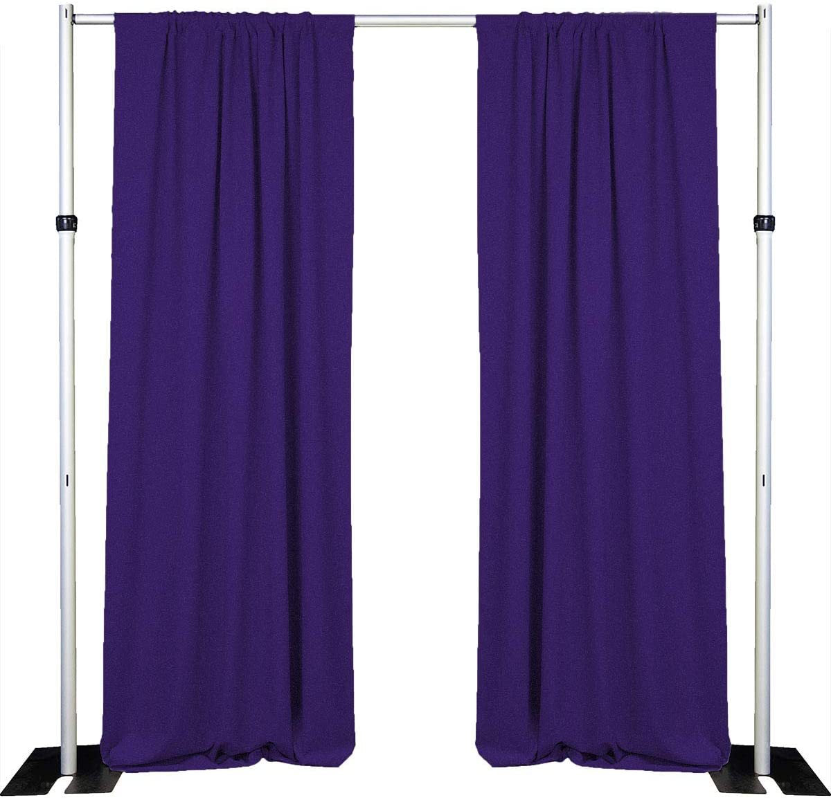 Deluxe Adjustable Pipe and Drape Stand for Events & Exhibition-55