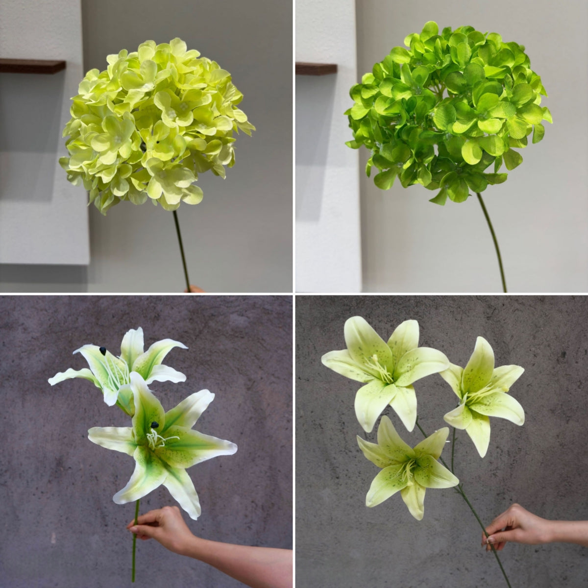 Single Faux Flower | Soft Botanical Accent for Wedding & Home Decor FS-1001F