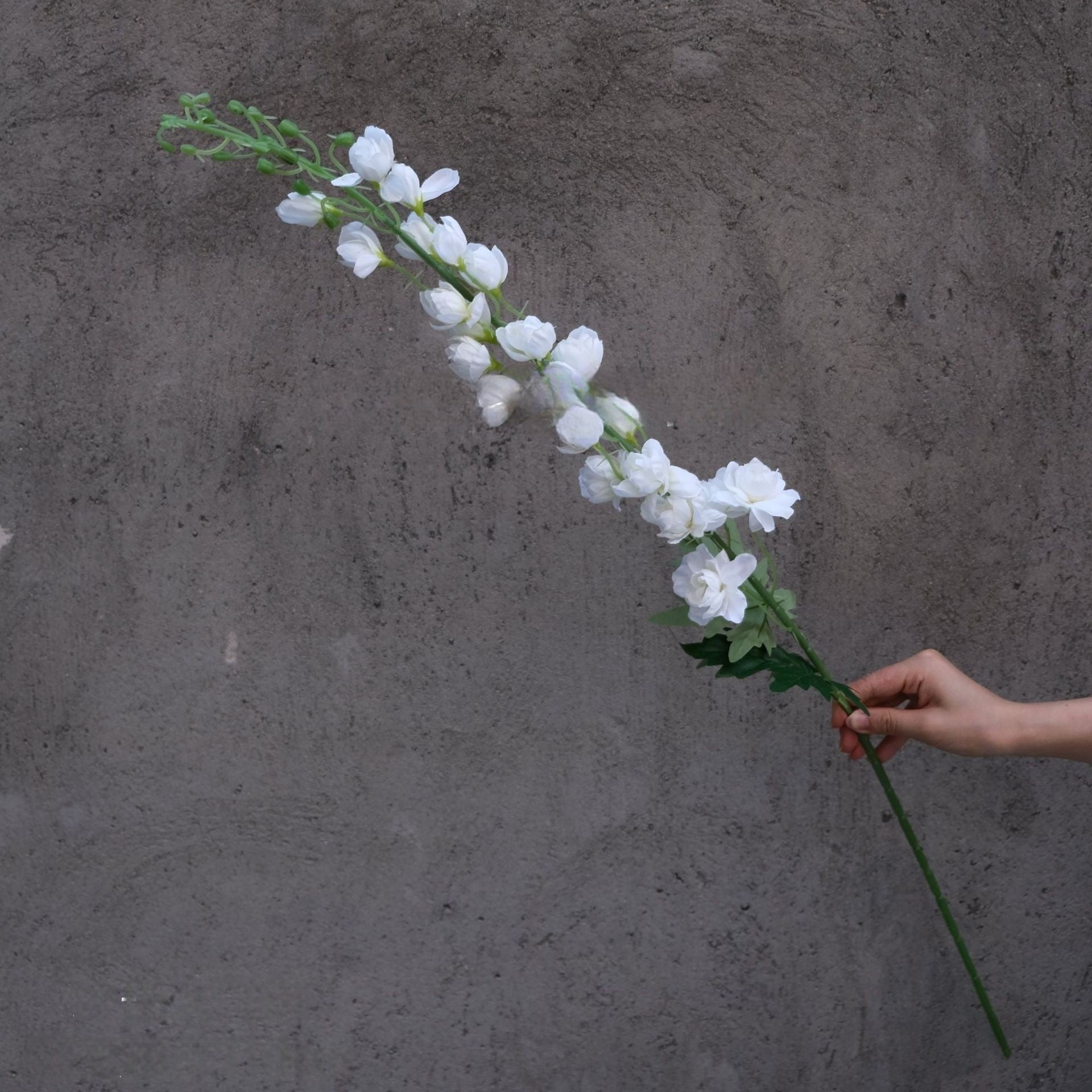 우아한 파란색과 흰색 꽃 장식 결혼식 아치, 인공 꽃 배열, 의식 배경 및 이벤트 장식 FA-211