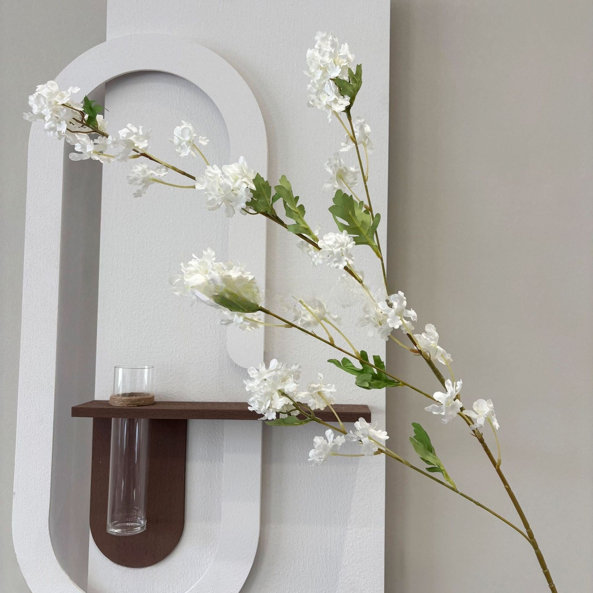 우아한 파란색과 흰색 꽃 장식 결혼식 아치, 인공 꽃 배열, 의식 배경 및 이벤트 장식 FA-211