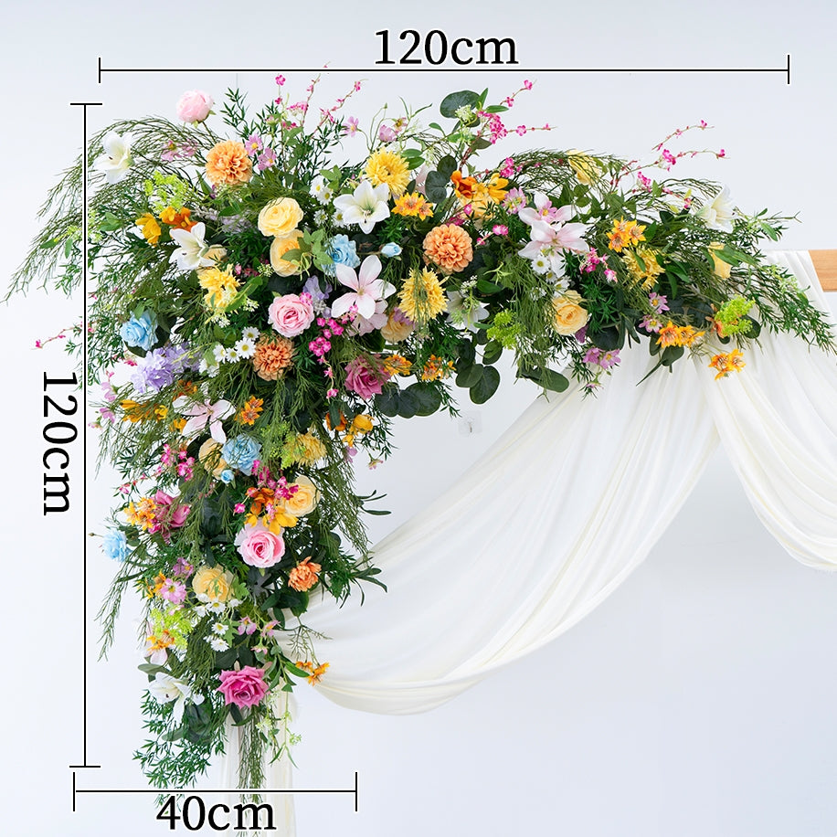 Valar Flower Monet Style Artificial Flower Set – Wedding Backdrop & Social Media Display Decoration FA-278
