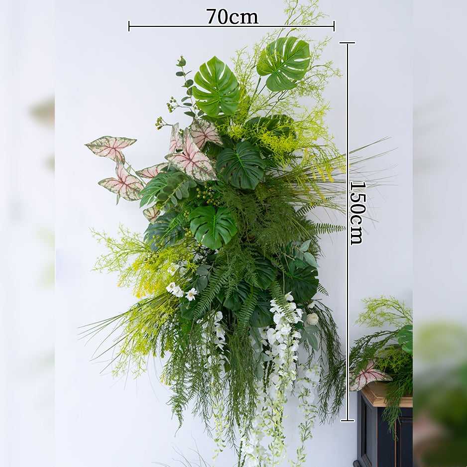 Valar Flower Tropical-Inspired Artificial Greenery Decoration Set for Ceremony & Venue Decor FA-301
