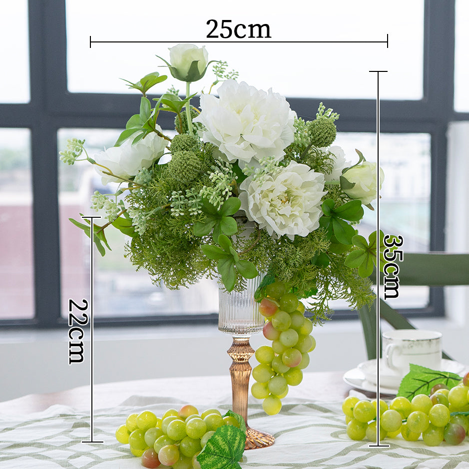 Valar Flower Elegant Faux Floral Arrangement for Table Decoration TF-114