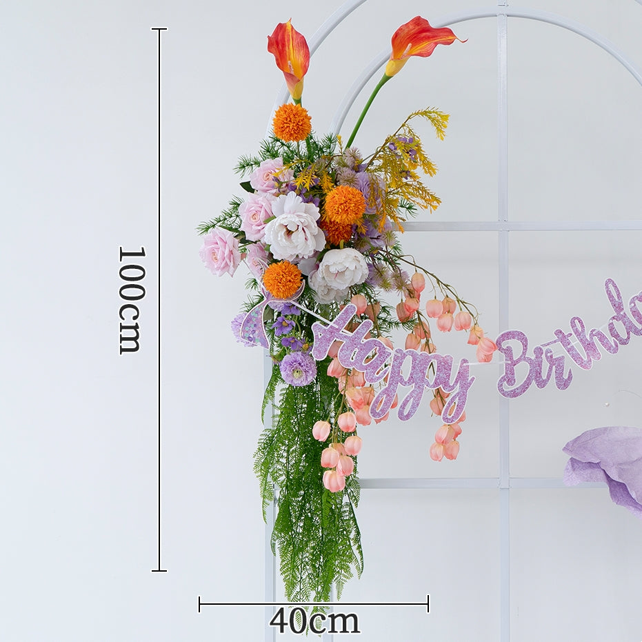 Valar Flower Artificial Flower Arrangement for Birthday Party Backdrop FA-285