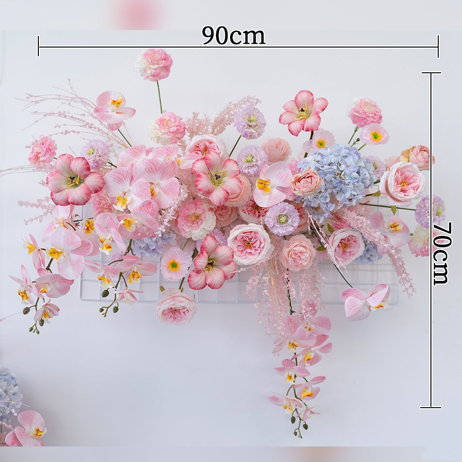 Valar Flower Romantic Wedding Wall Floral Arrangement Set for Ceremony & Reception Decor FA-290