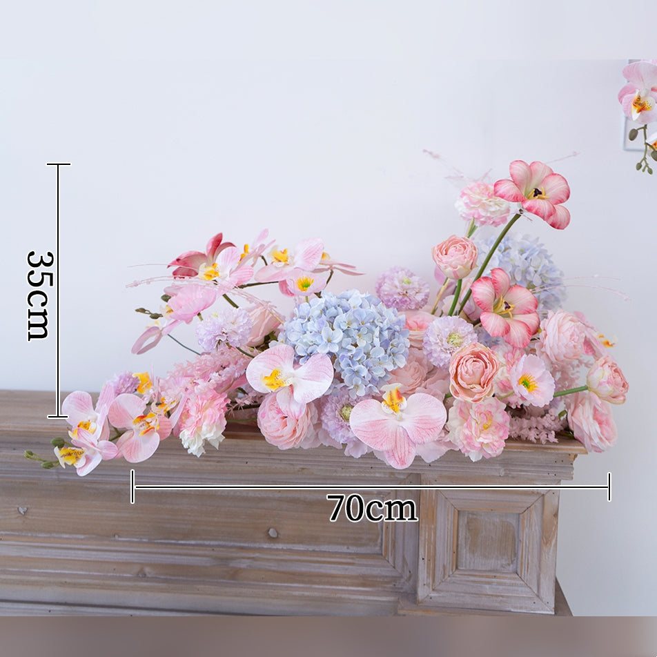 Valar Flower Romantic Wedding Wall Floral Arrangement Set for Ceremony & Reception Decor FA-290