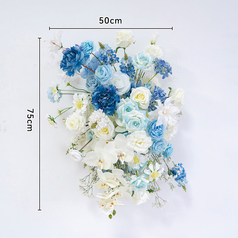 Tiffany Blue and White Floral Combo - Elegant Wedding Welcome Area Floral Display FA-254