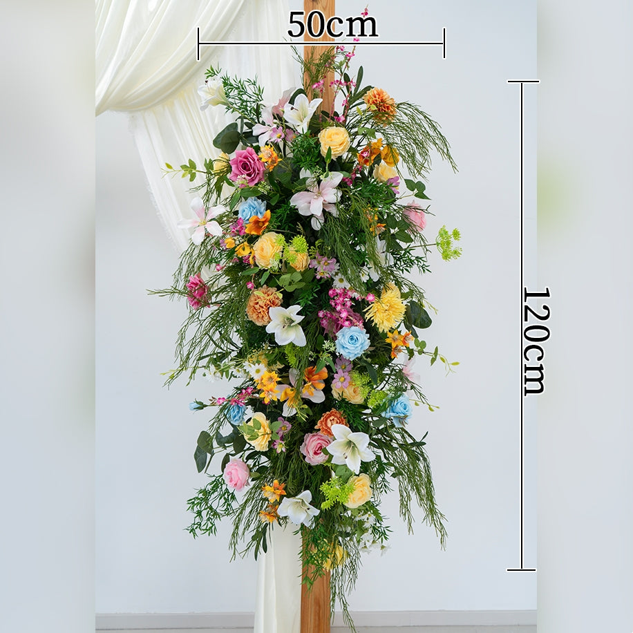 Valar Flower Monet Style Artificial Flower Set – Wedding Backdrop & Social Media Display Decoration FA-278