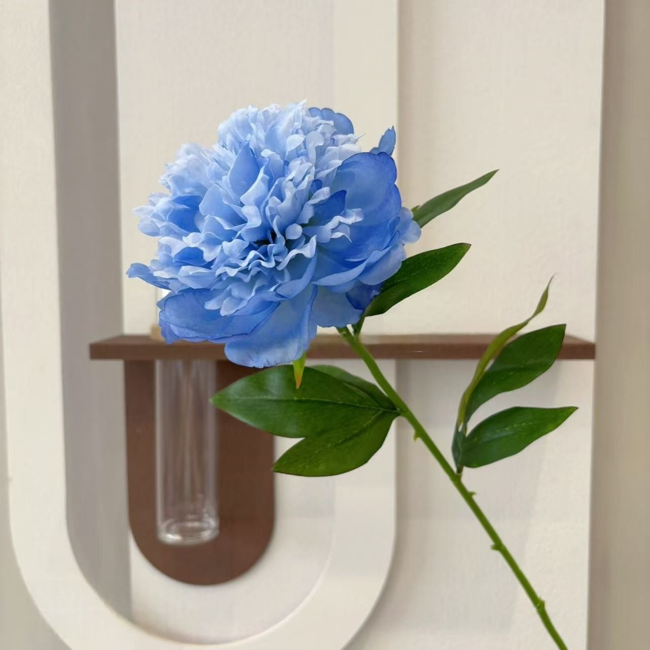 Single Stem Faux Peony – Multi-Layer Silk Flower for Home & Wedding Decor FS-1032