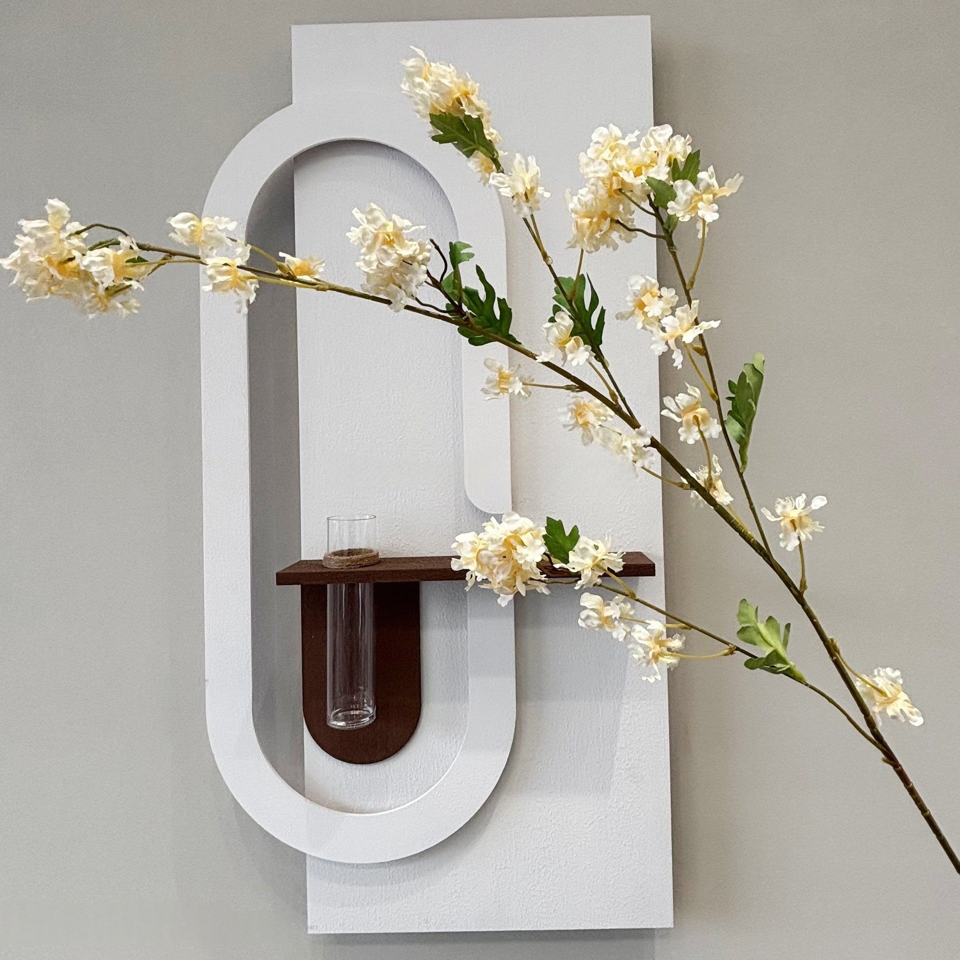 우아한 파란색과 흰색 꽃 장식 결혼식 아치, 인공 꽃 배열, 의식 배경 및 이벤트 장식 FA-211