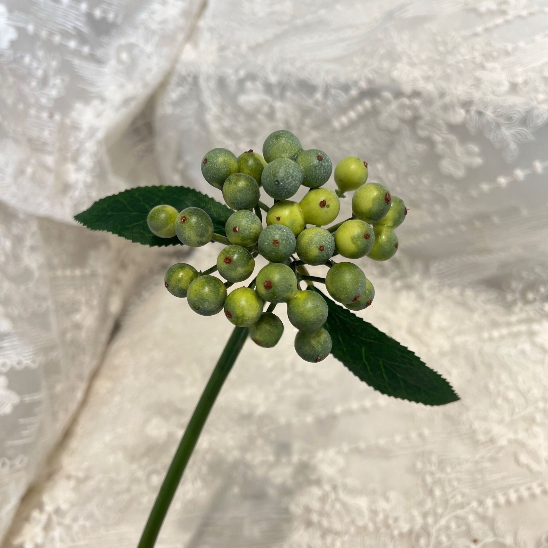 Artificial Foam Berry Picks – Faux Berries for Holiday Wreaths & Floral Arrangements FS-1035